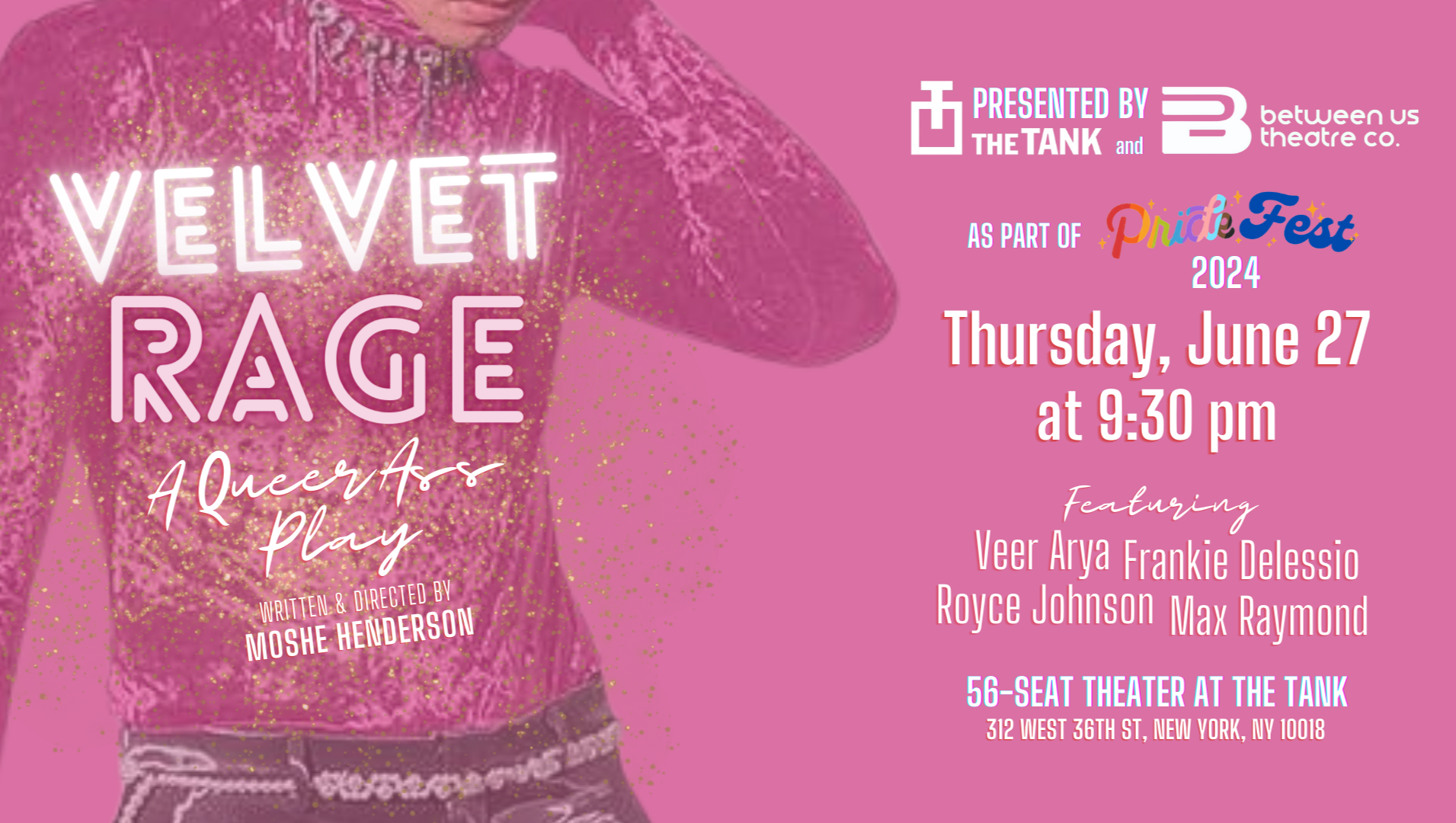 Fundraiser By Moshe Henderson Help Fund Velvet Rage A Queer Ass Play