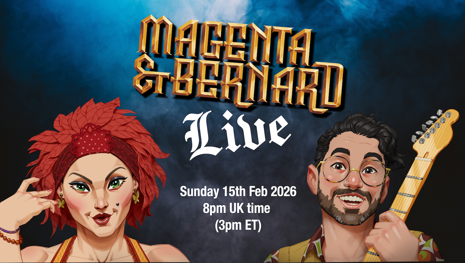 Magenta & Bernard's Livestream - 15 February 2026 photo