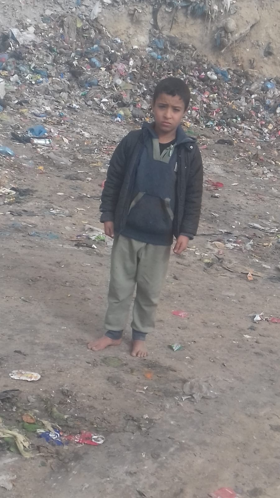 A family of orphaned children in Gaza. campaign photo, 2 of 7