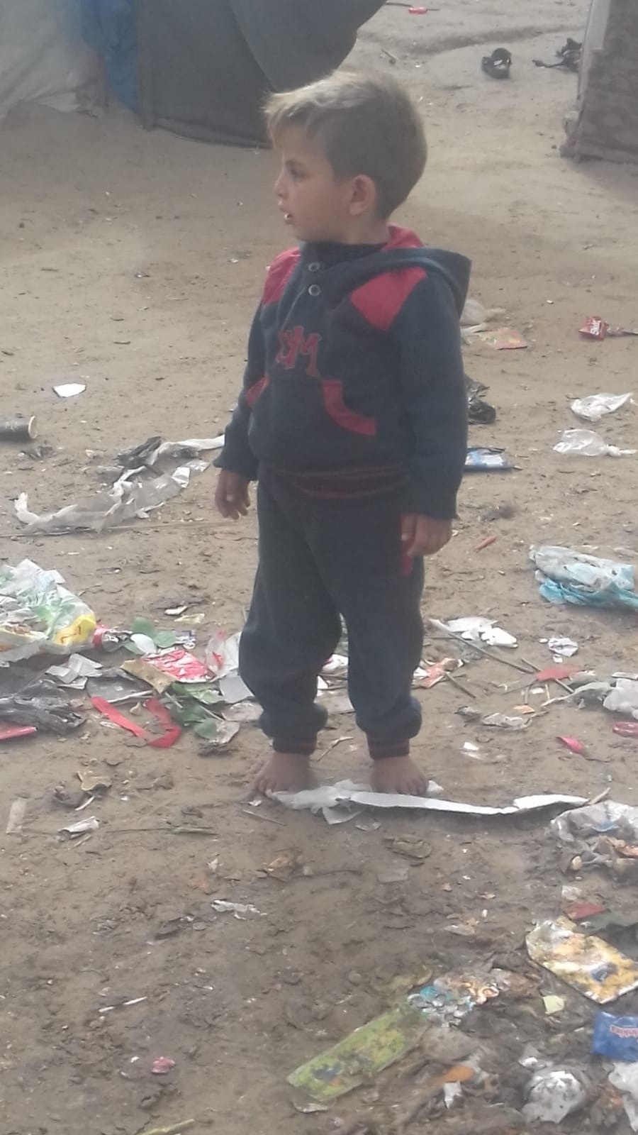 A family of orphaned children in Gaza. campaign photo, 5 of 7