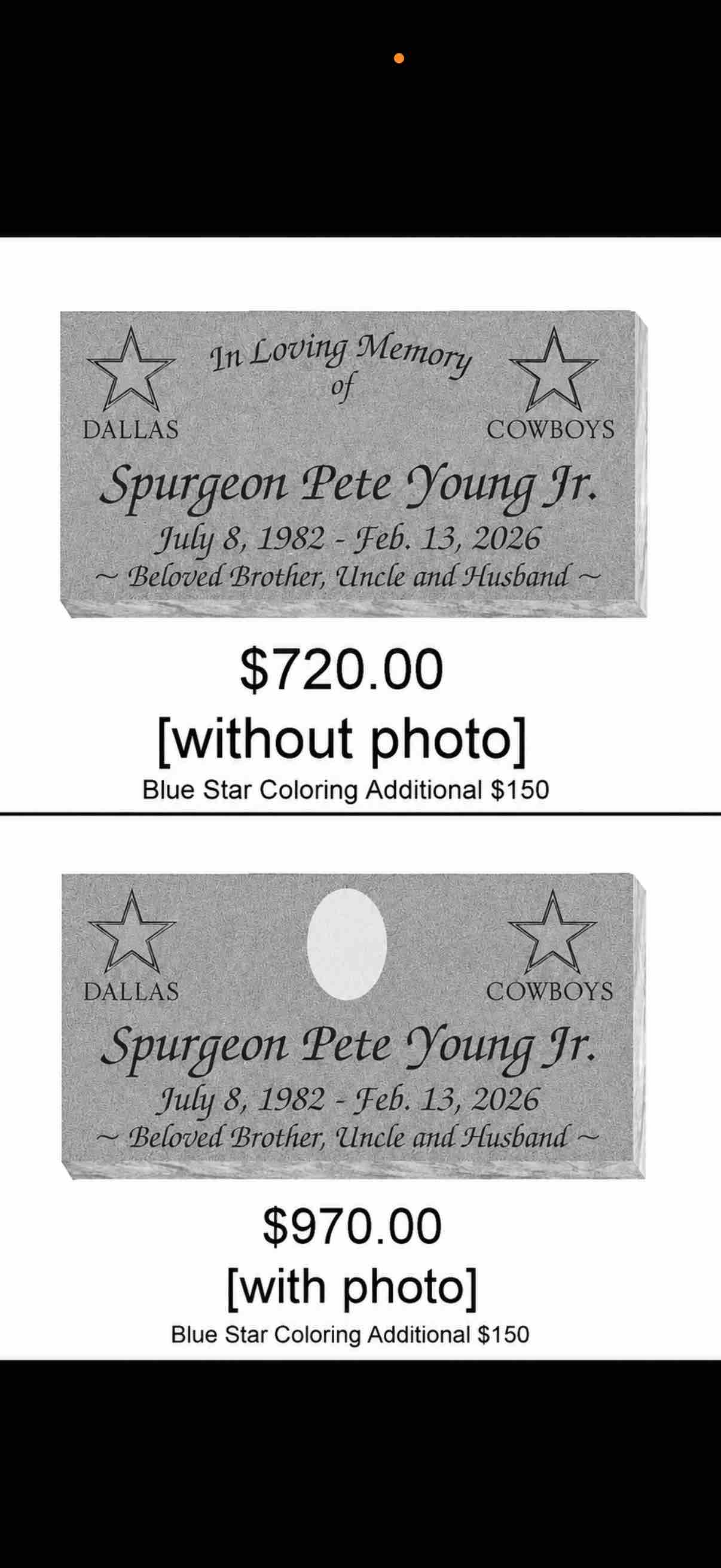 Honoring the Life of Spurgeon Pete Young Jr. campaign photo, 2 of 5