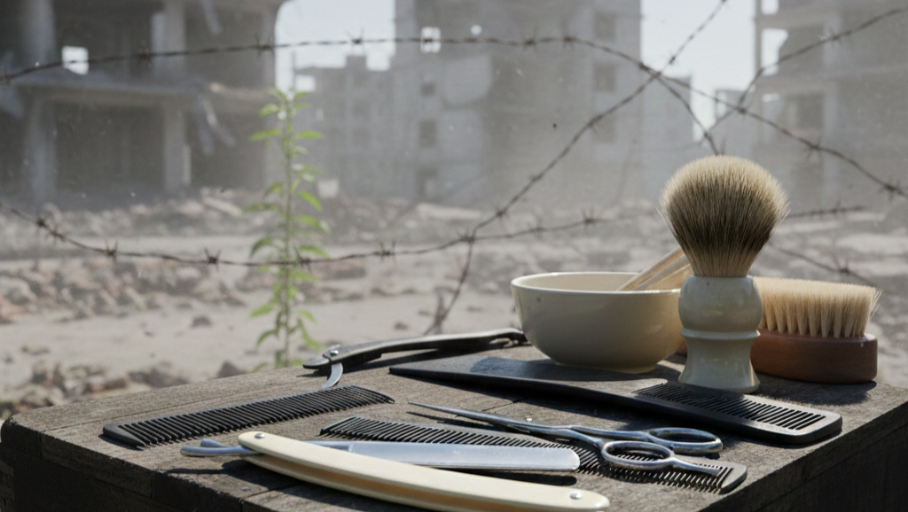 Gaza: Help a Barber Father Feed His Two Toddlers photo