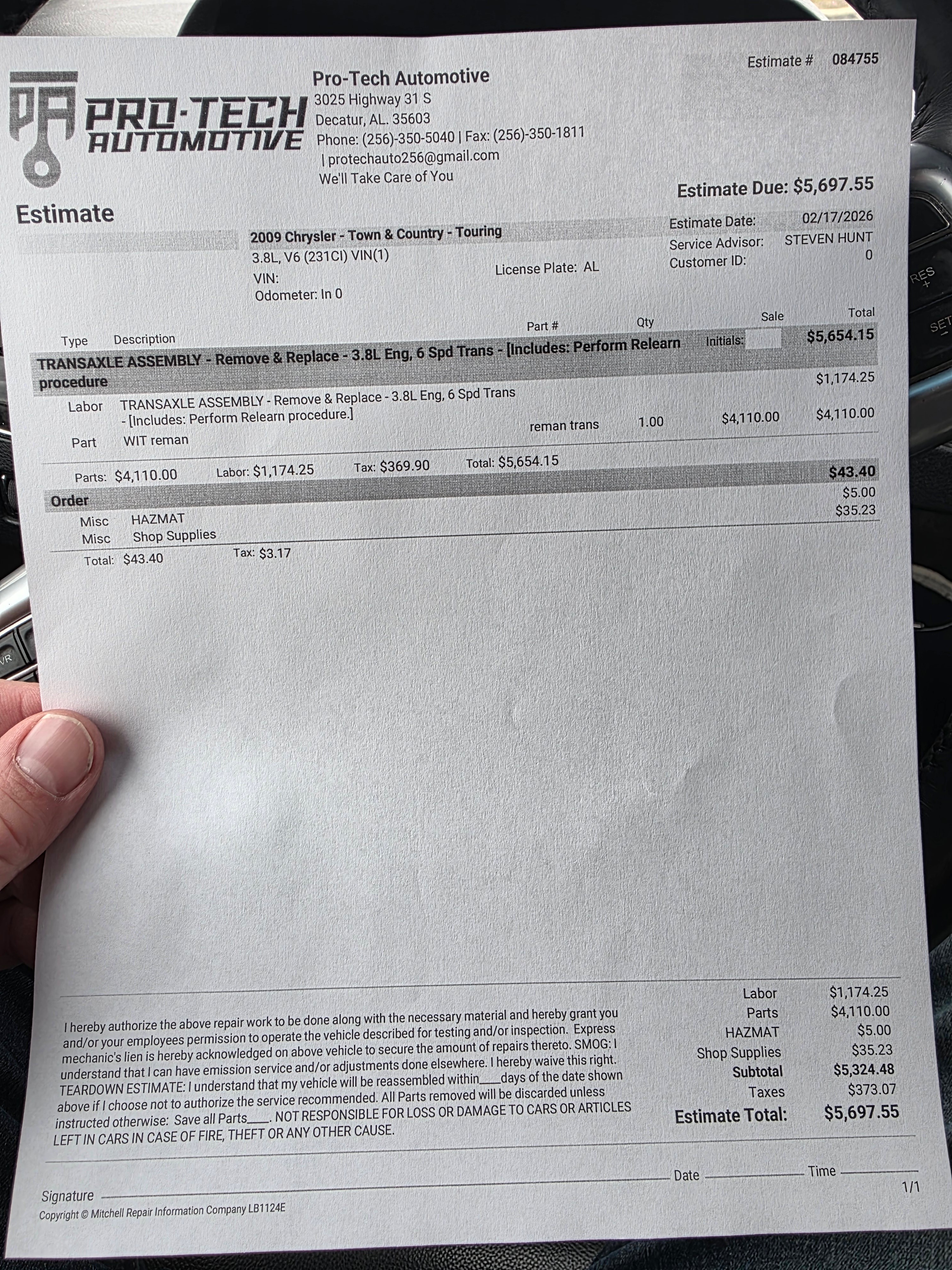 レシート Fundraiser by David KD : MMTLP Army: Aid for Mr. Zdonek's Car Repair