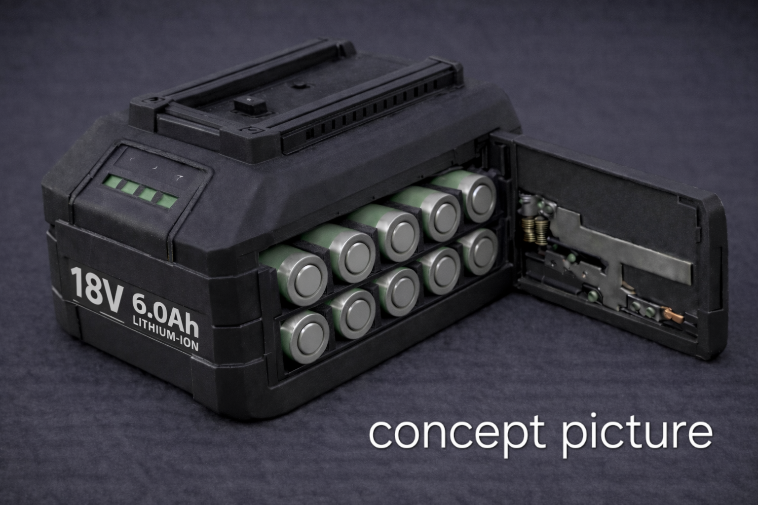 avoid E-Waste: Power-Tool Battery with replaceable cells campaign photo, 7 of 8
