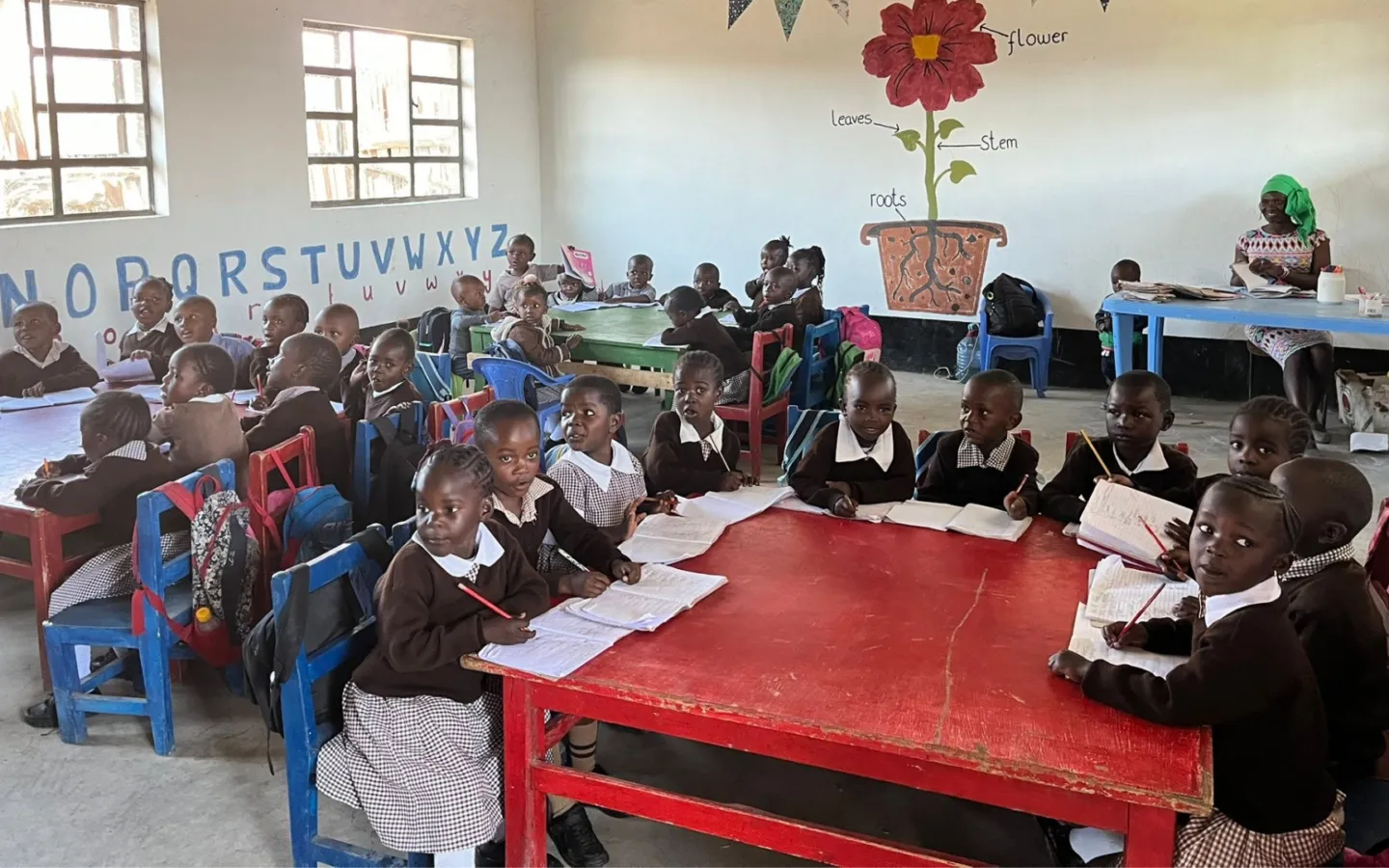 Volunteering in a Kenyan School and brining supplies campaign photo, 2 of 4