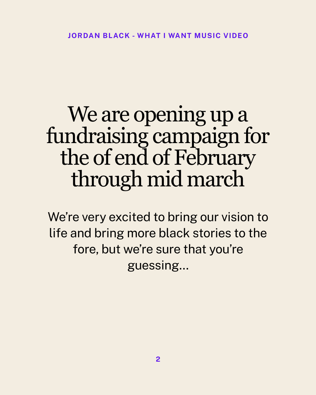 Jordan Black What I Want Fundraising Campaign campaign photo, 4 of 8