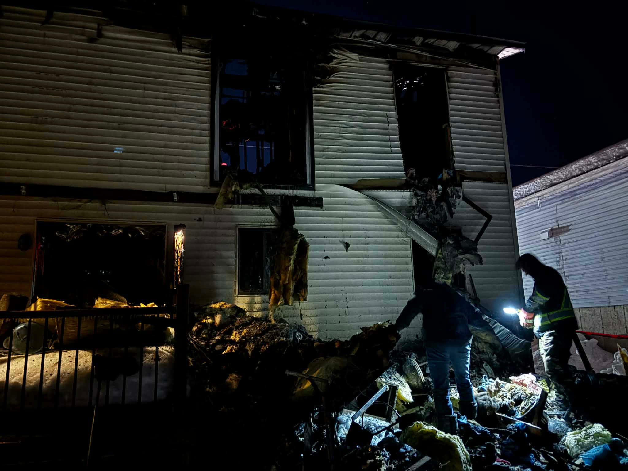 Incendie Sainte-Sophie campaign photo, 7 of 8