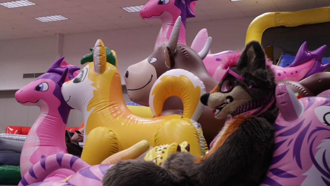 Get Out The Float to Buy Their Own Bouncy Castles! photo