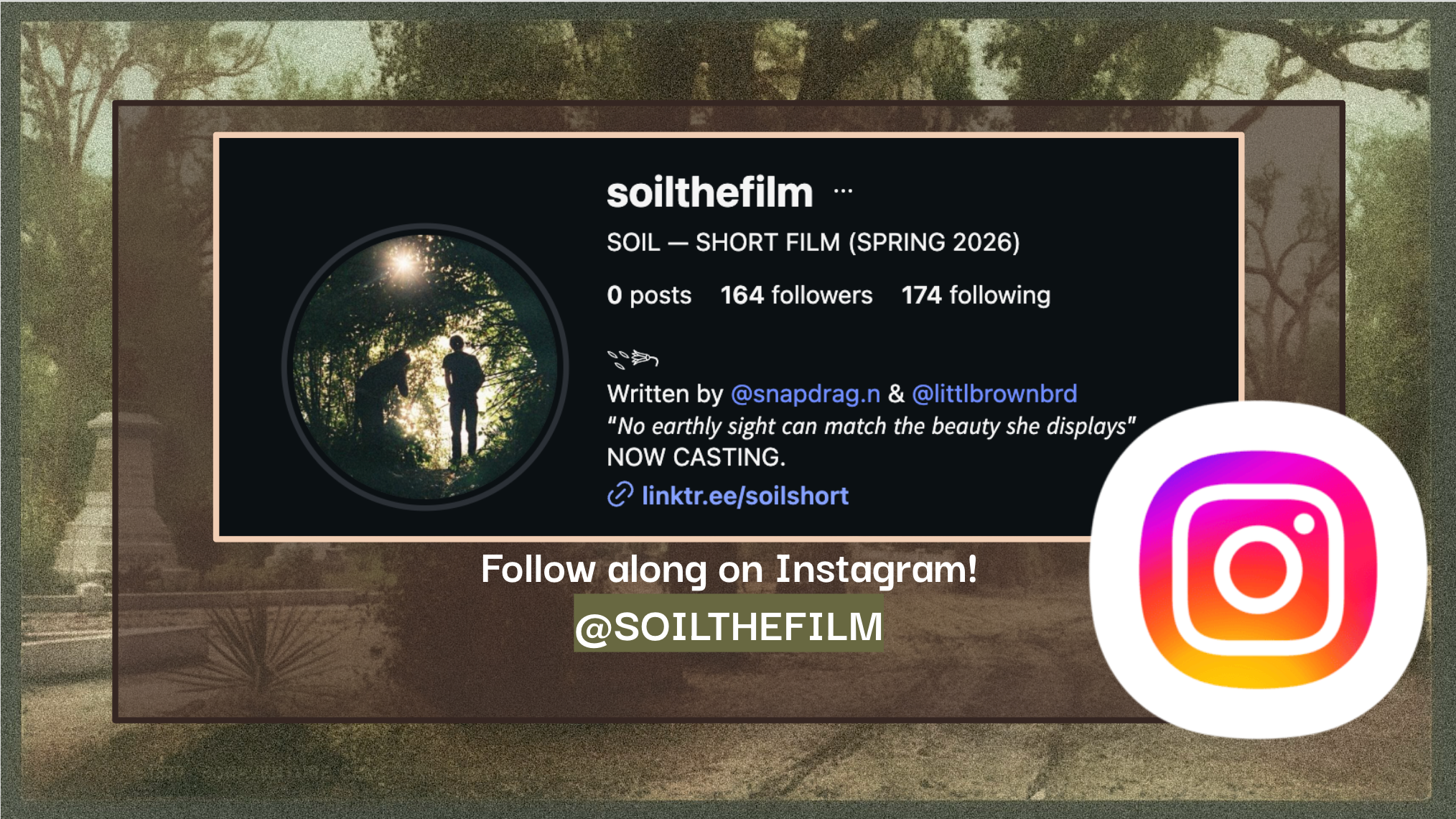 SUPPORT SOIL: A Short Film by Sydney Geiger & Wren Watson campaign photo, 2 of 7
