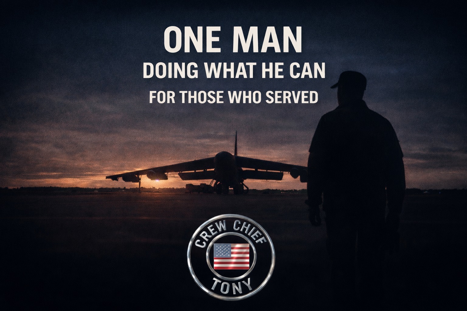 Support Crew Chief Tony's Mission to Help Veterans! campaign photo, 4 of 7