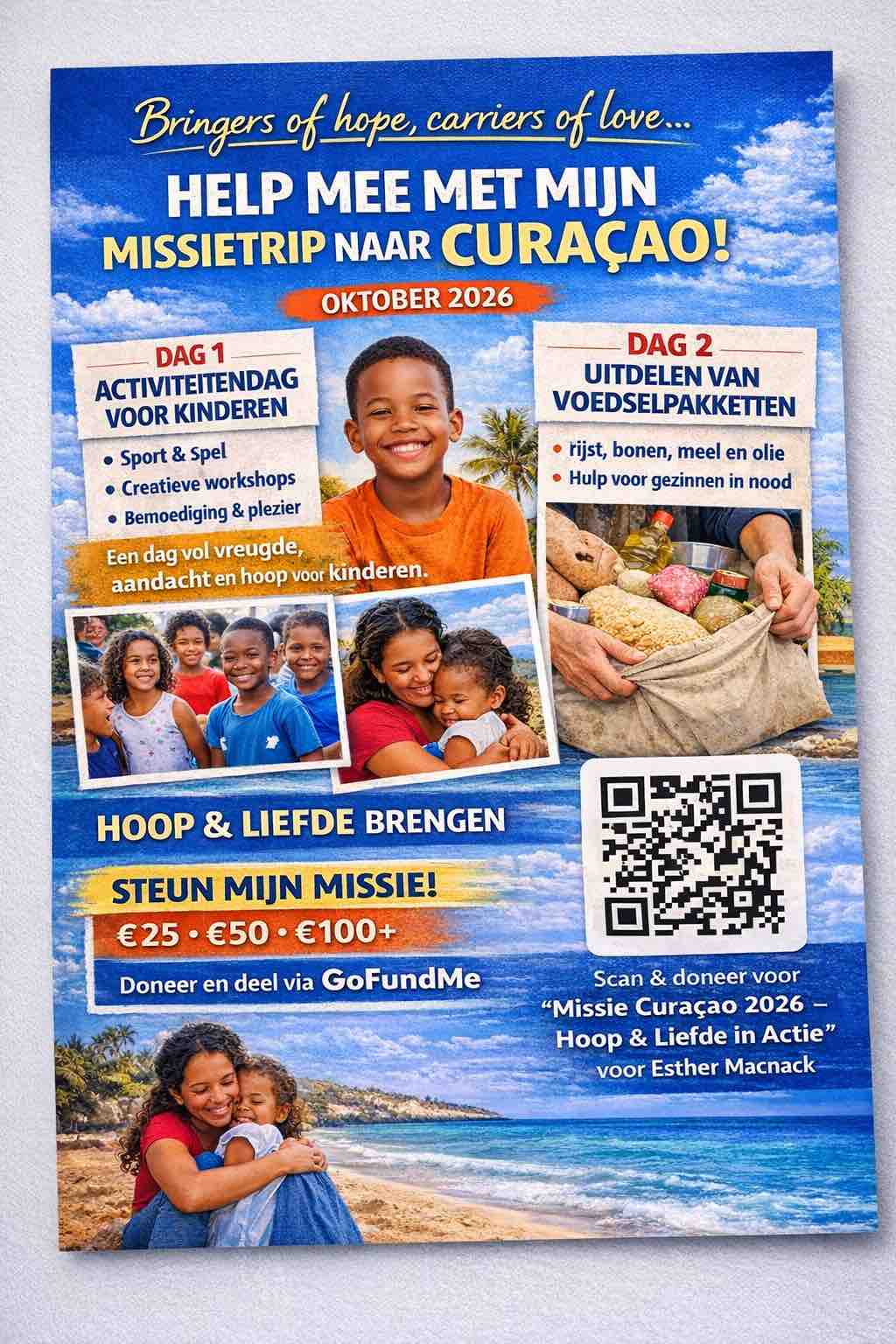 MISSIE CURAÇAO 2026 HOOP & LIEFDE IN ACTIE campaign photo, 2 of 4