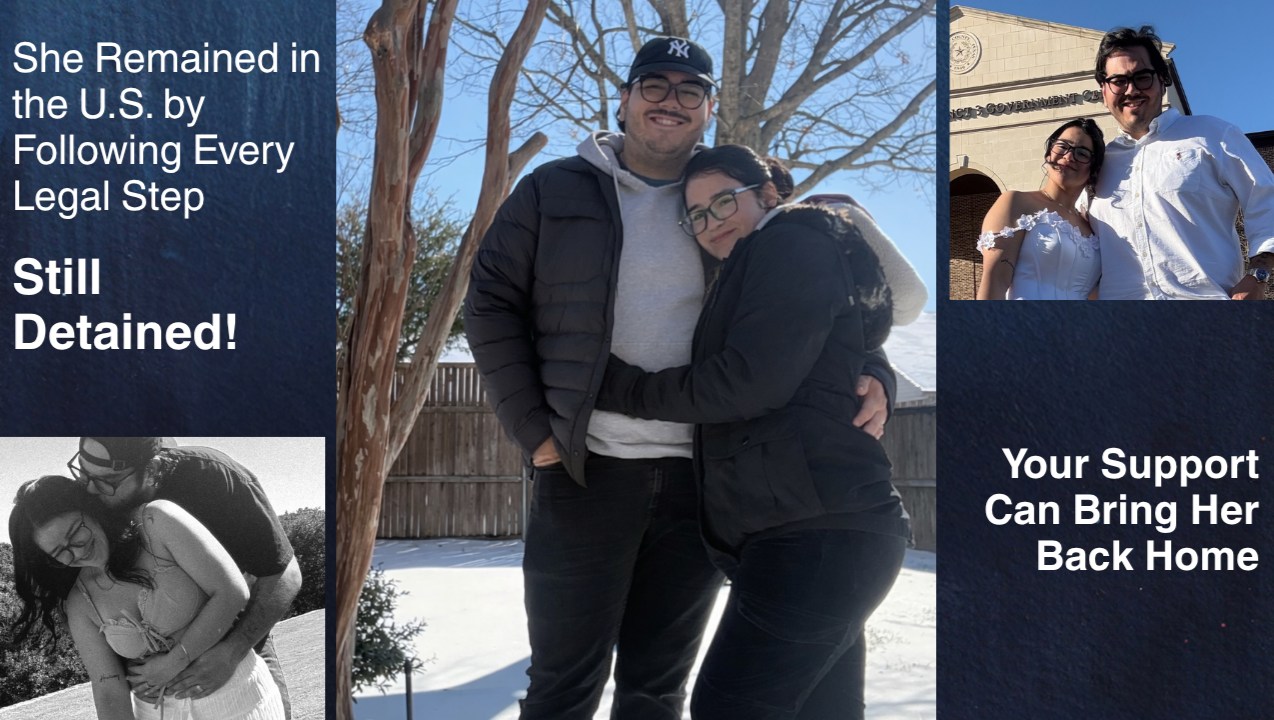 Help Bring My Wife Home From ICE Detention photo