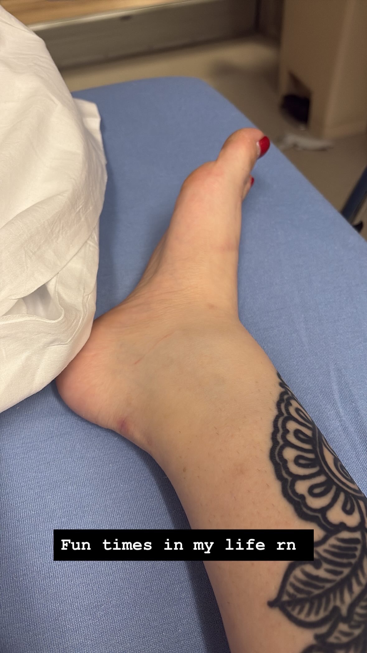 Help Cover Bills After My Ankle Injury campaign photo, 5 of 6