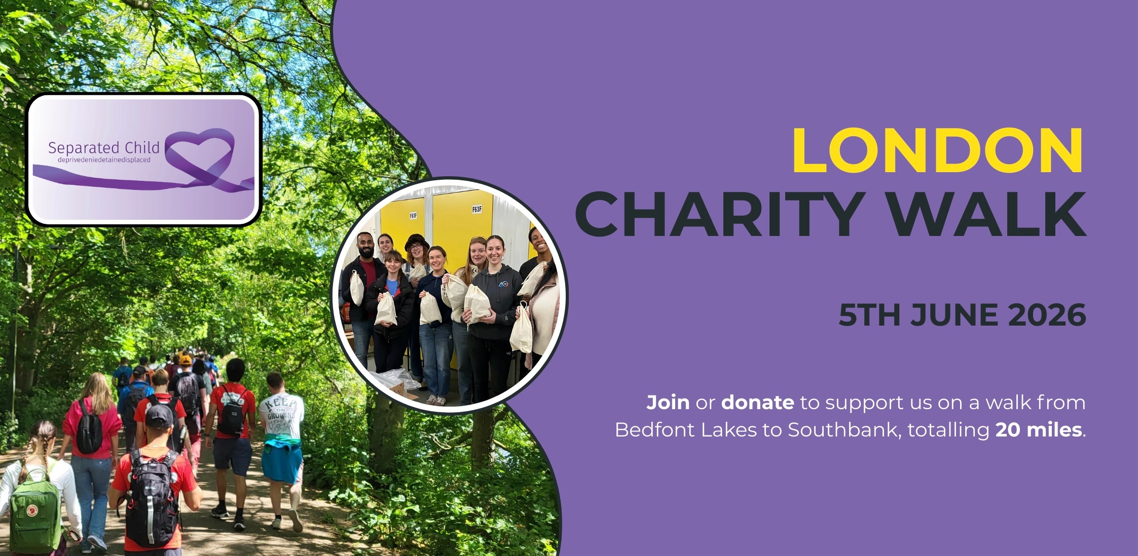 2026 Charity Walk to London campaign photo, 5 of 7