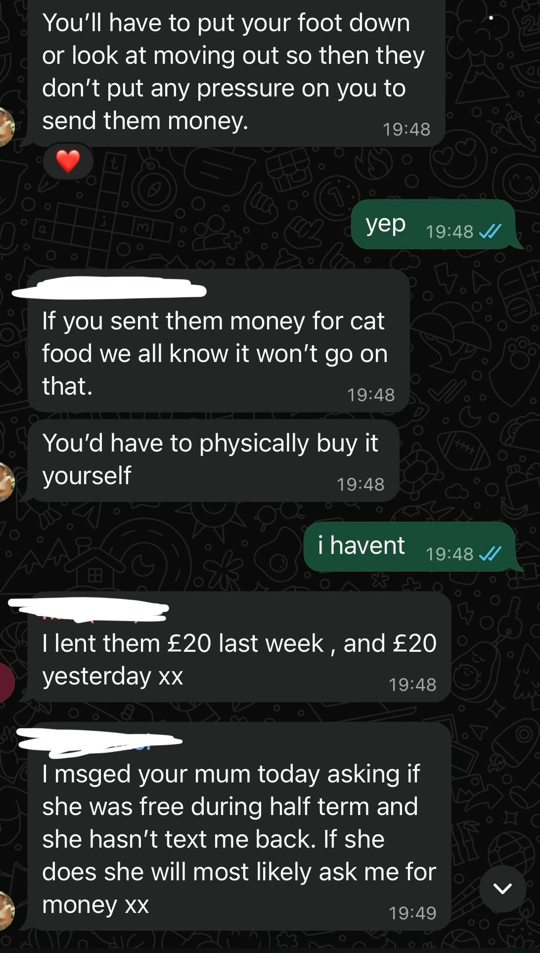 help me move out of my financially abusive household campaign photo, 2 of 8