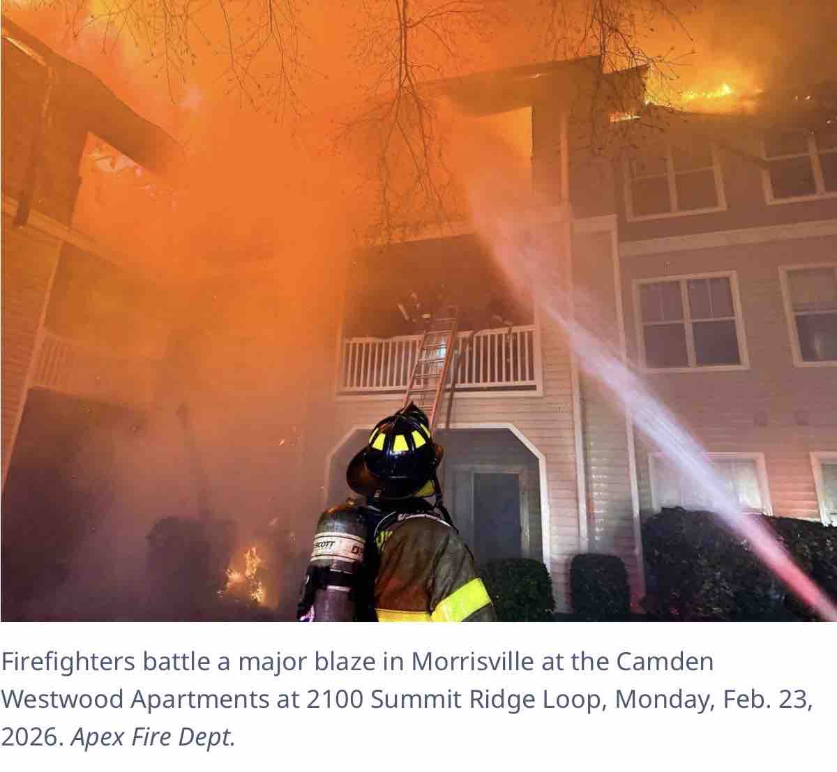 Help Families After Devastating Morrisville Apartment Fire campaign photo, 5 of 5