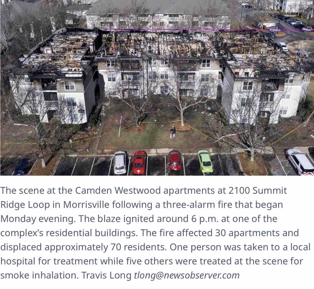 Help Families After Devastating Morrisville Apartment Fire campaign photo, 4 of 5