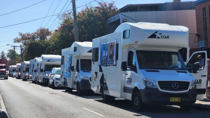 Yud Aleph Nissan Mitzva Tank Parade photo