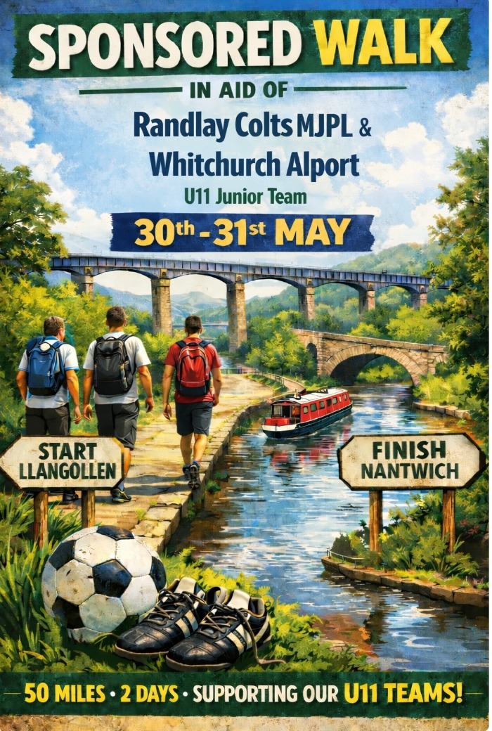 Randlay & Alport walk the Llangollen 50 campaign photo, 2 of 4