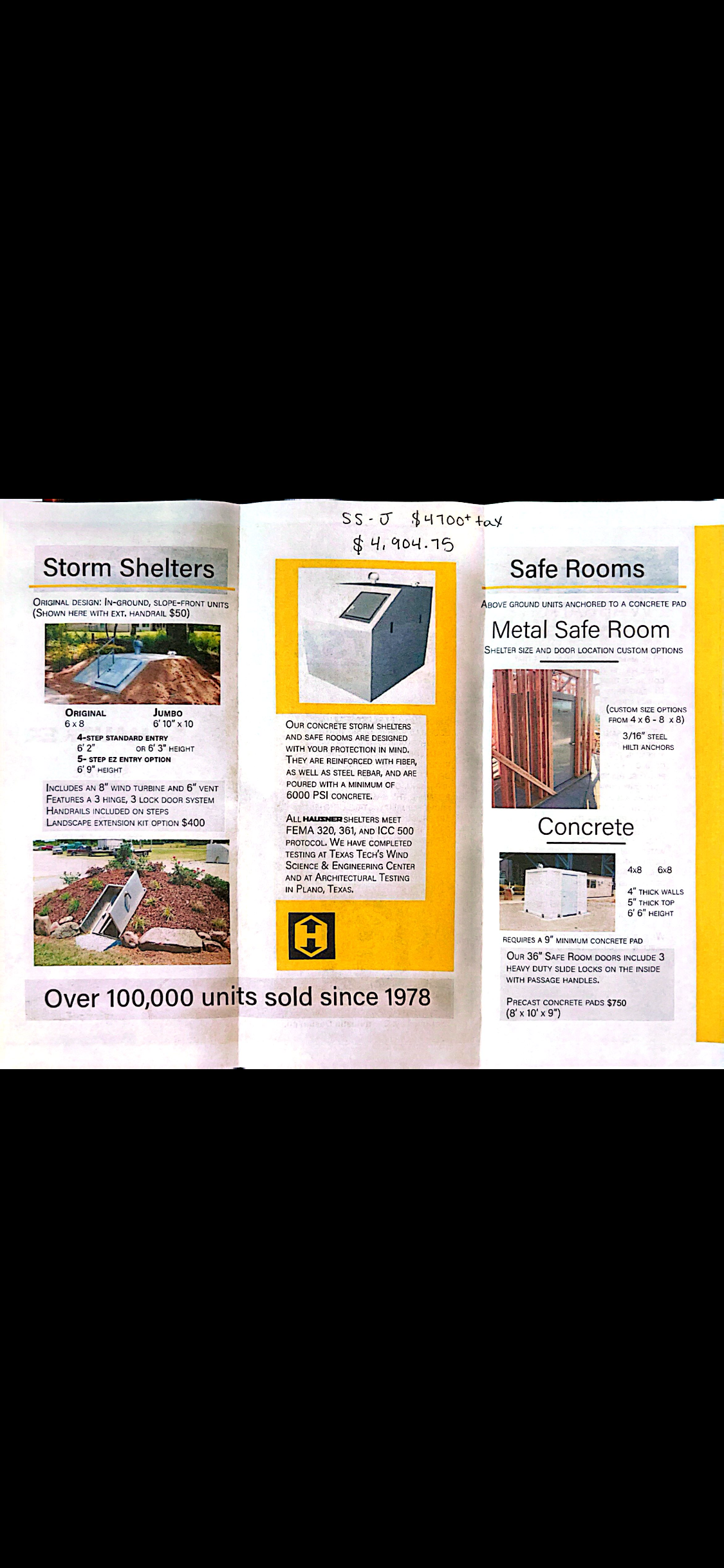 Community Storm Shelter for Safety campaign photo, 2 of 5