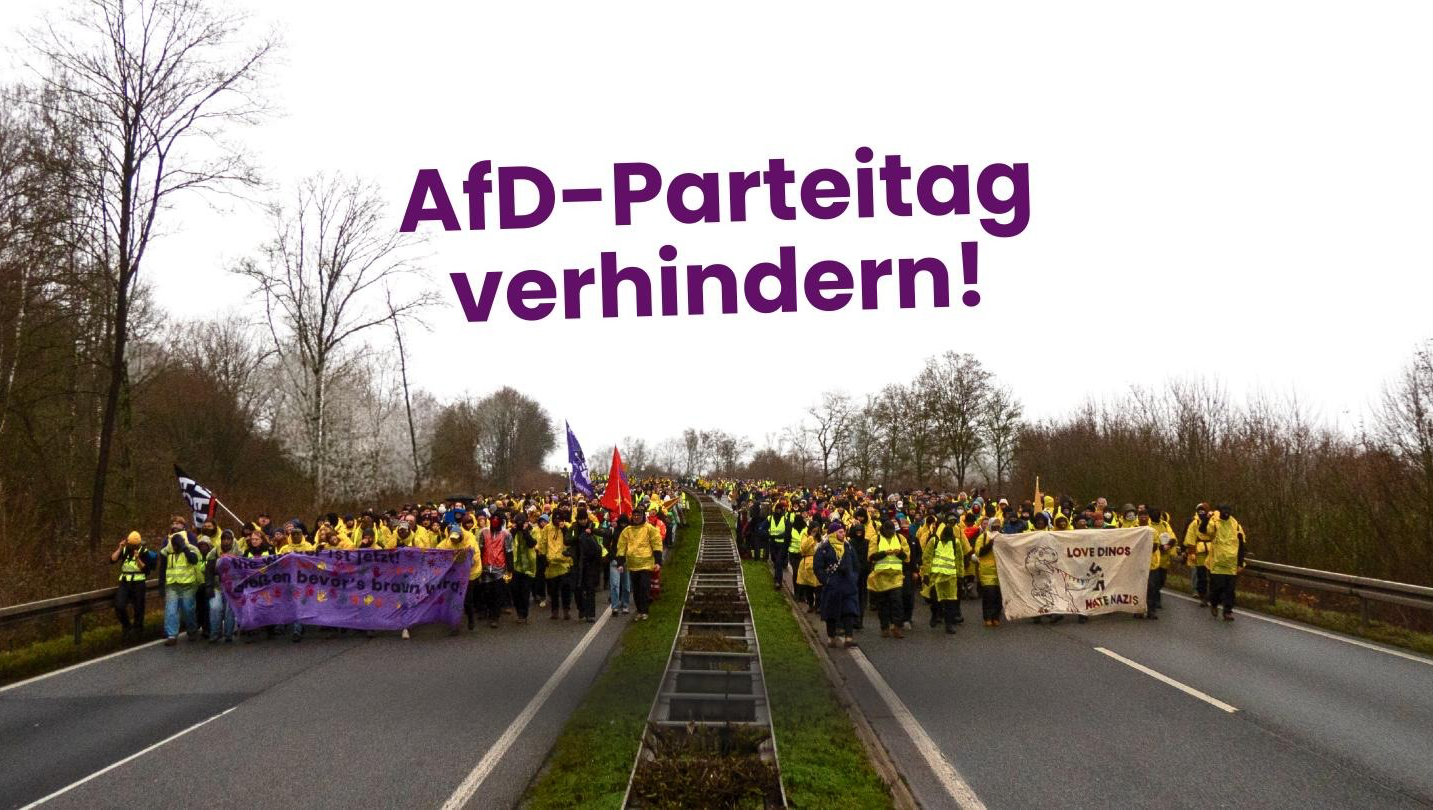 Widersetzen Leipzig: Gemeinsam den AfD Parteitag verhindern! photo