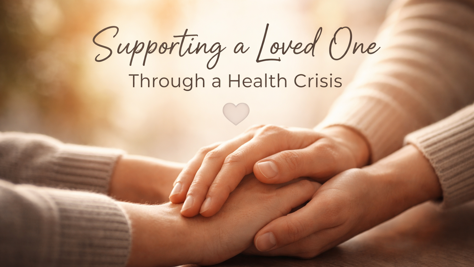 Family asking for help supporting a loved one.