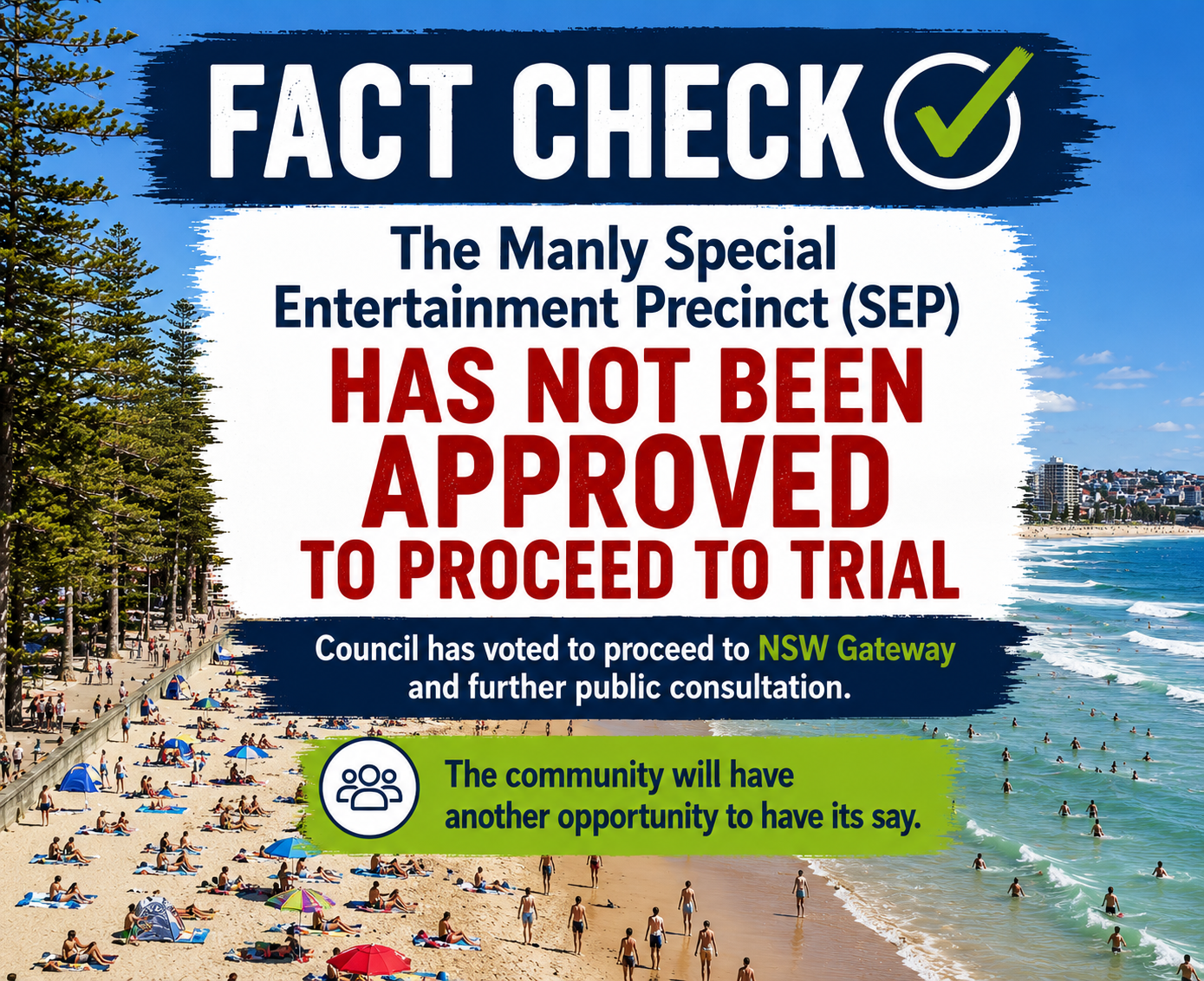 Fund the Challenge to Manly's Special Entertainment Precinct campaign photo, 4 of 8