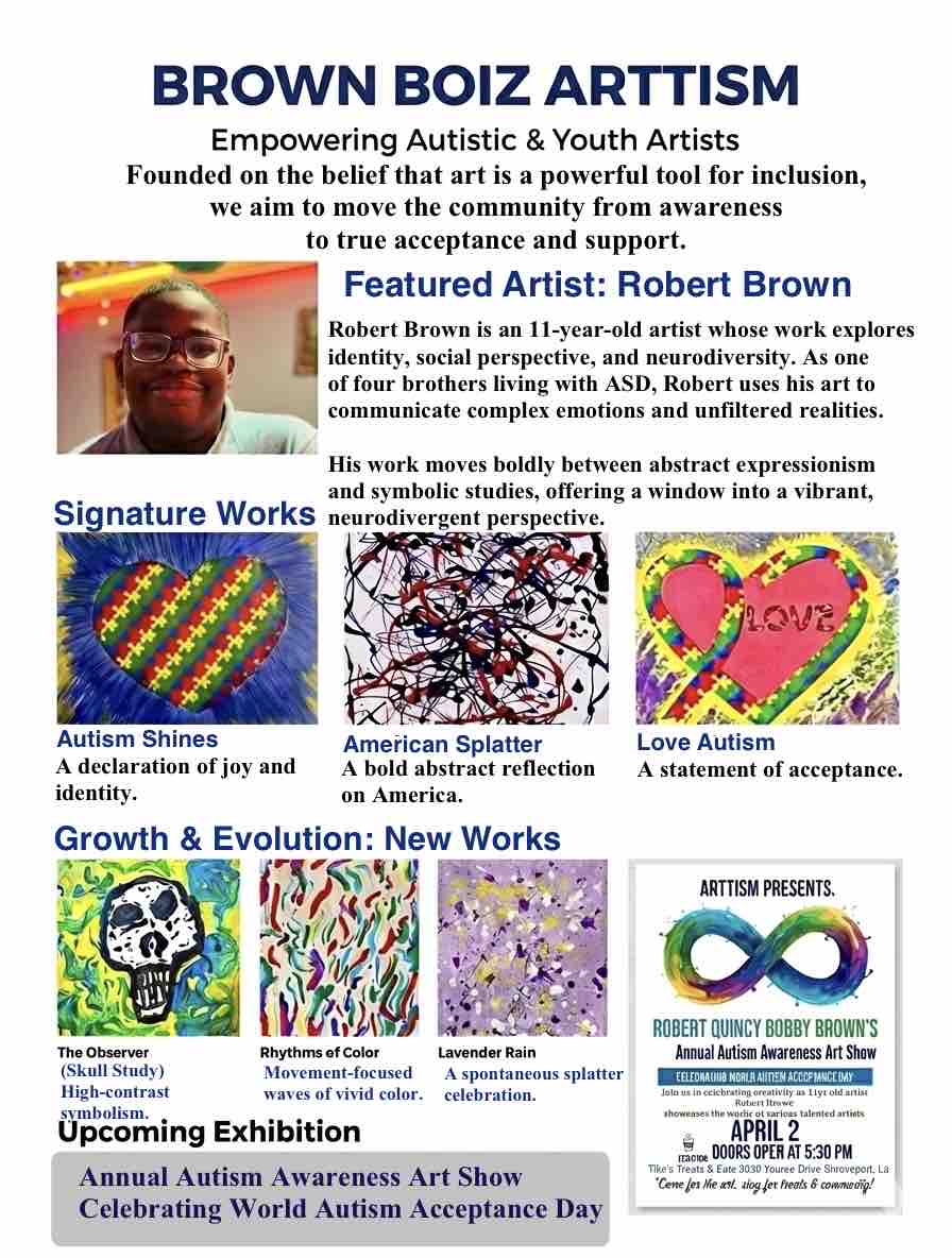 Brown Boiz Arttism: Youthful Art Showcase campaign photo, 2 of 5