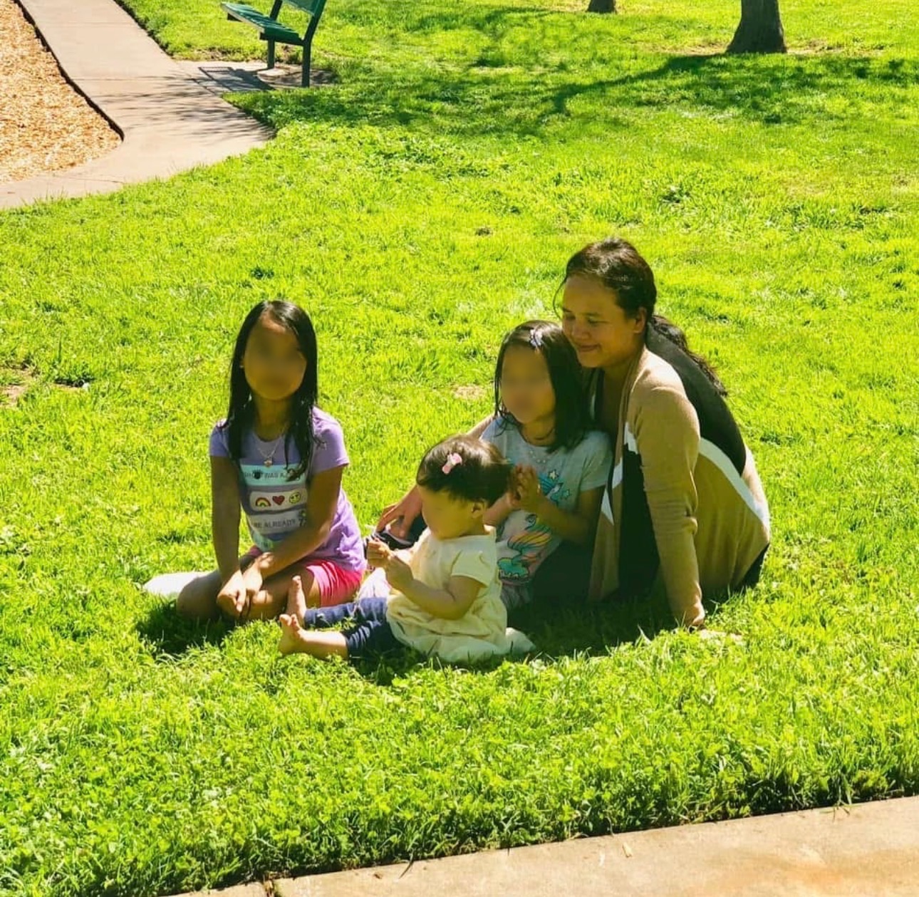 Three Orphaned Girls after the tragic loss of their parents campaign photo, 6 of 7
