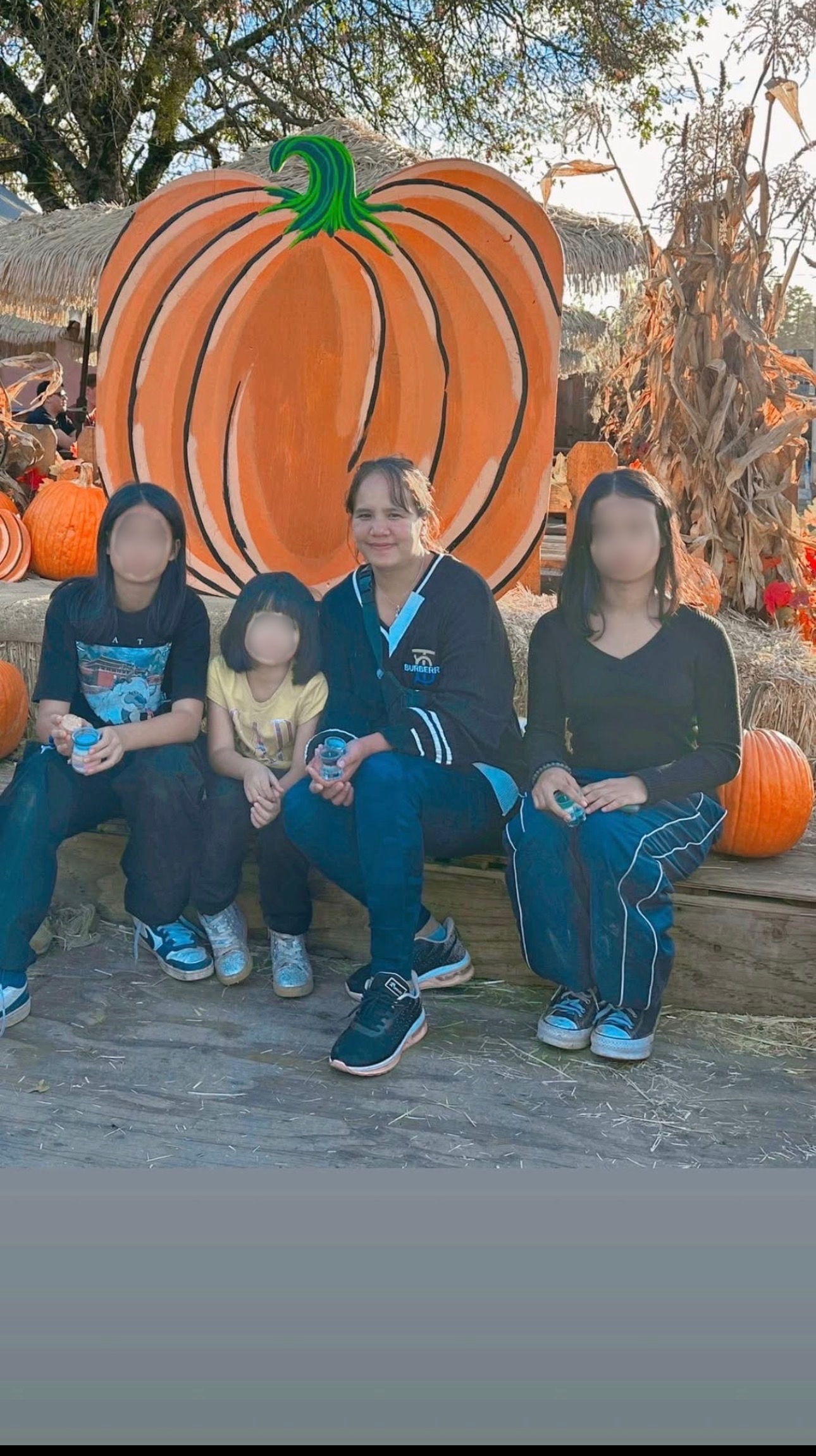 Three Orphaned Girls after the tragic loss of their parents campaign photo, 2 of 7