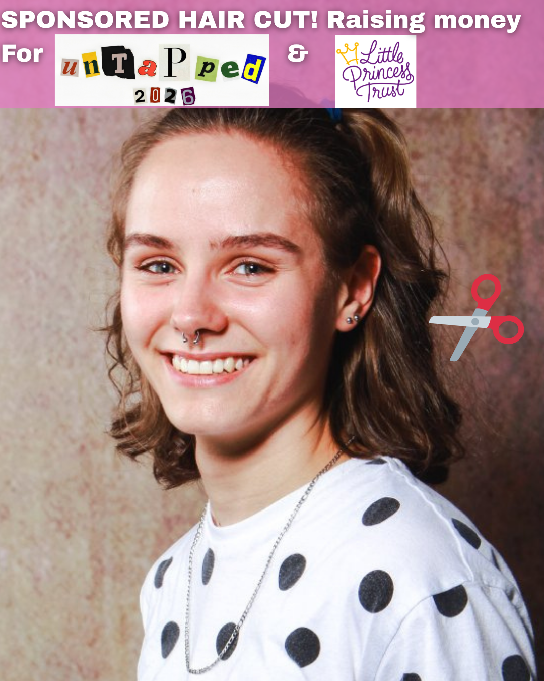 Fun Raisor Hair Fundraiser by Joey Grace : Sponsored hair cut