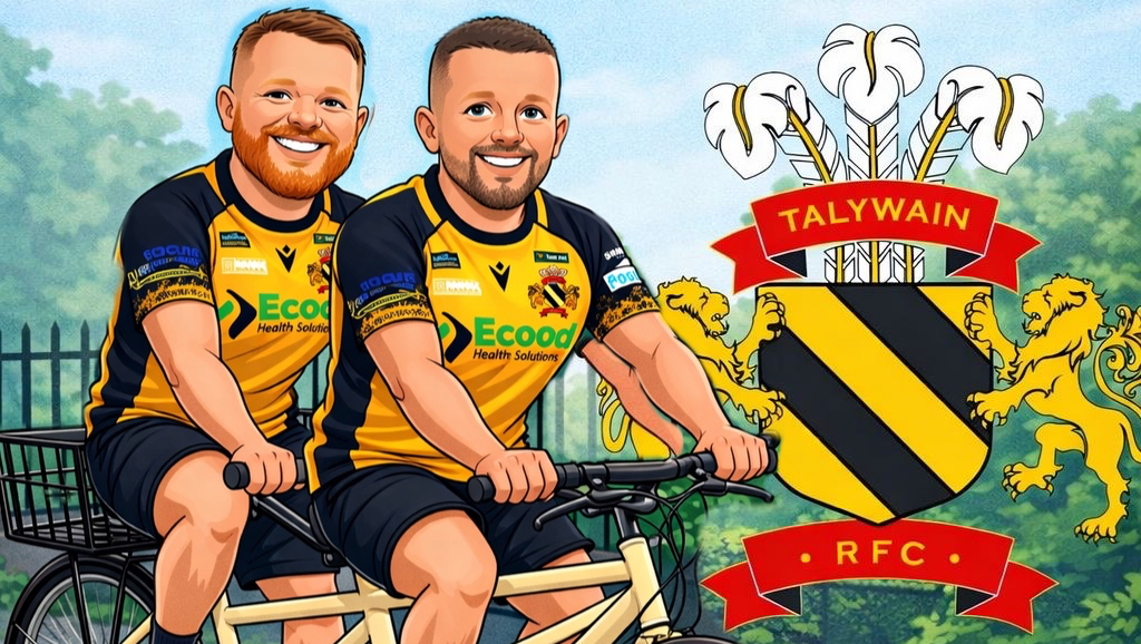 Talywain Rfc Fundraiser by Ashh Verrall : Sponsored bike ride from Bristol to ...