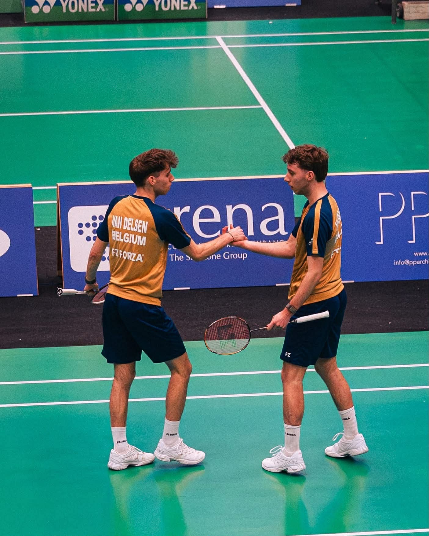 Foto van campagne Ondersteuning internationale badmintoncarrière., 2 van 4