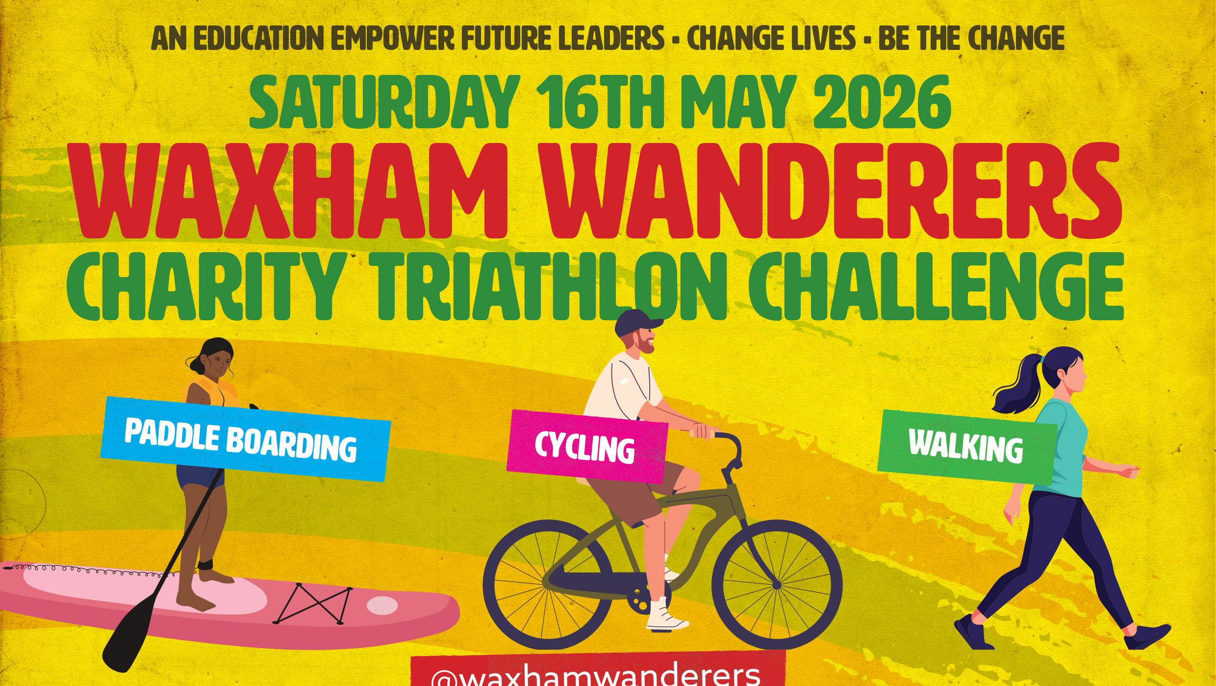 Waxham Wanderers X Mudeka Foundation - Charity Triathlon