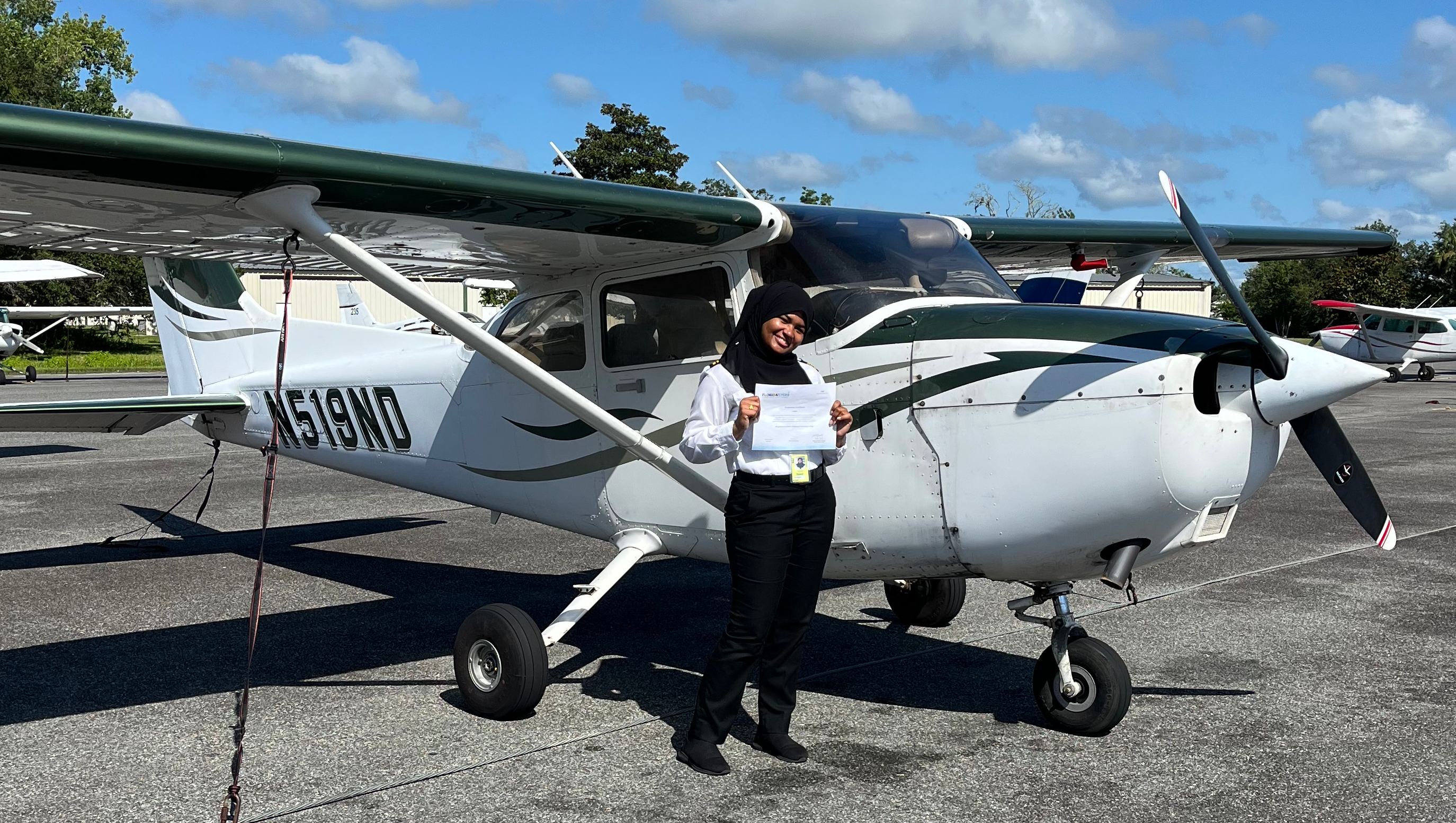 Fund Taslema’s Multi-Engine Pilot Training photo