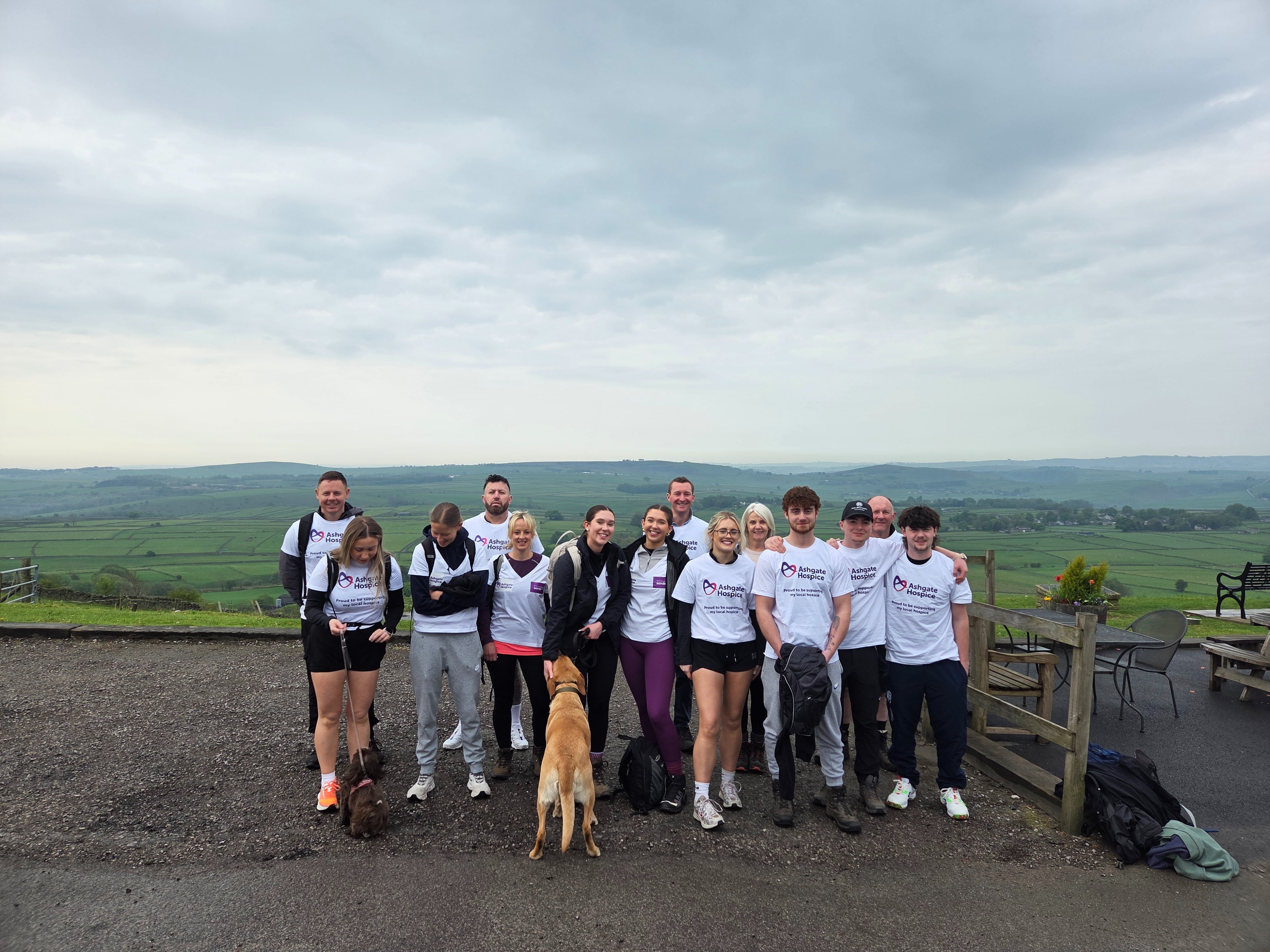 Calver Arms 27k Walk for SANDS and Ashgate Hospice campaign photo, 4 of 8