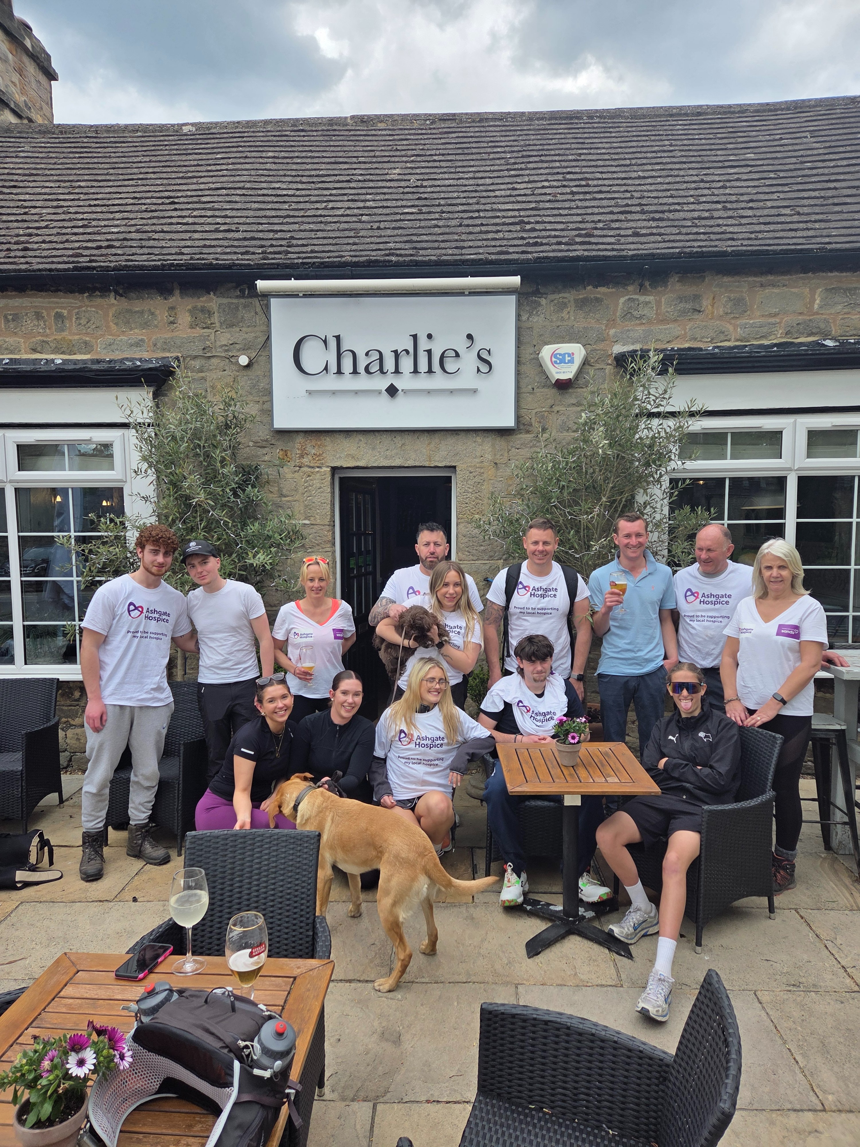 Calver Arms 27k Walk for SANDS and Ashgate Hospice campaign photo, 5 of 8