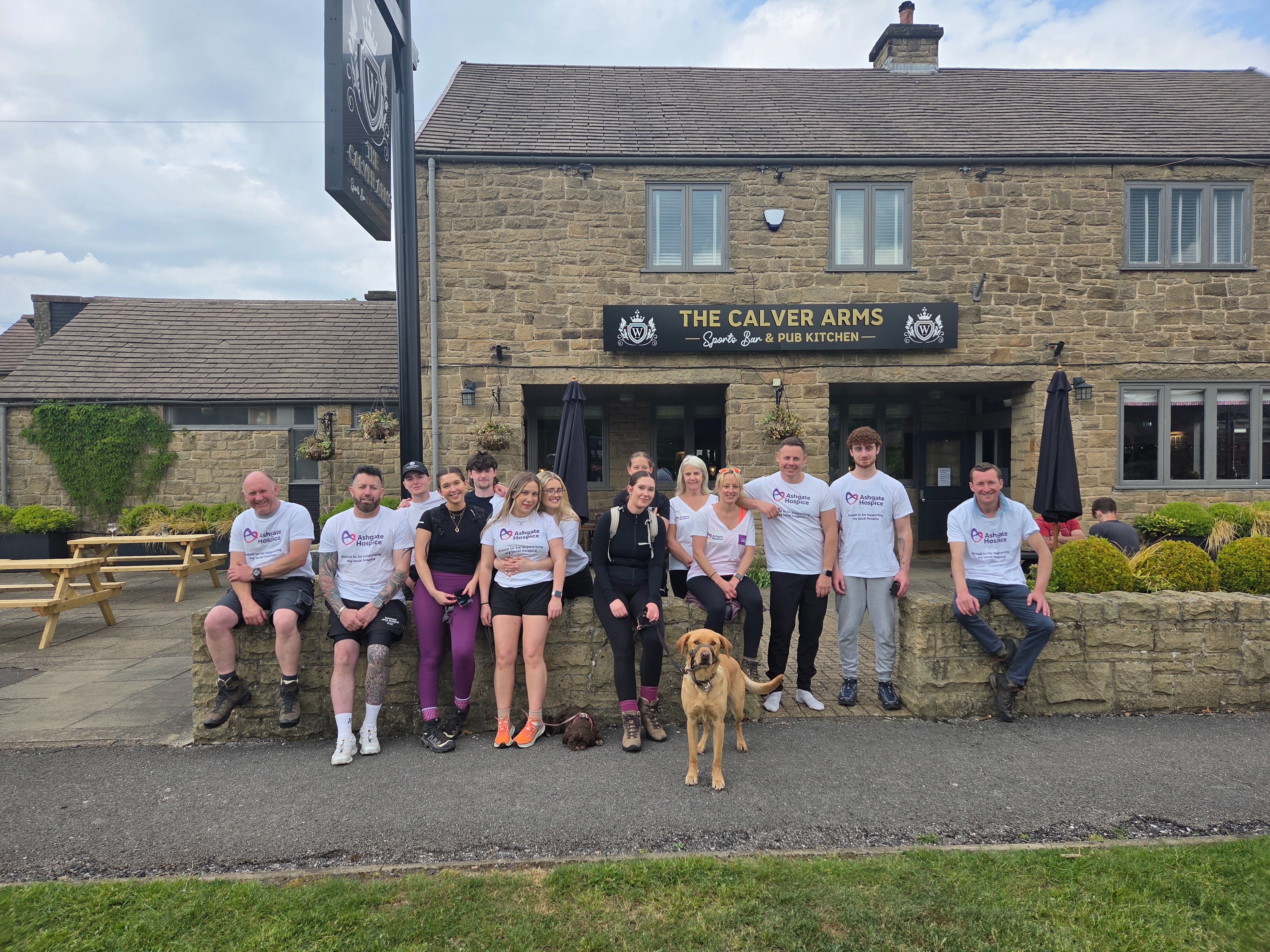 Calver Arms 27k Walk for SANDS and Ashgate Hospice campaign photo, 6 of 8