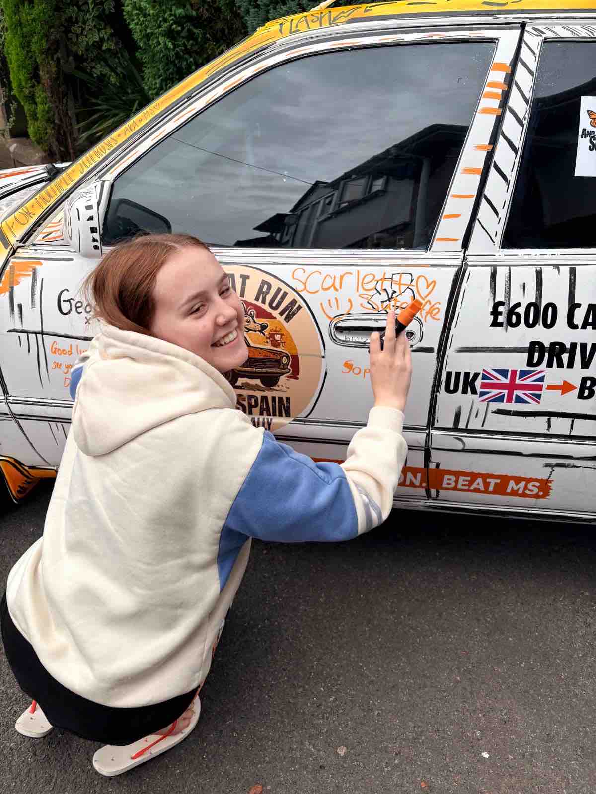Multiple Sclerosis-The Rat Run convoy campaign photo, 4 of 12