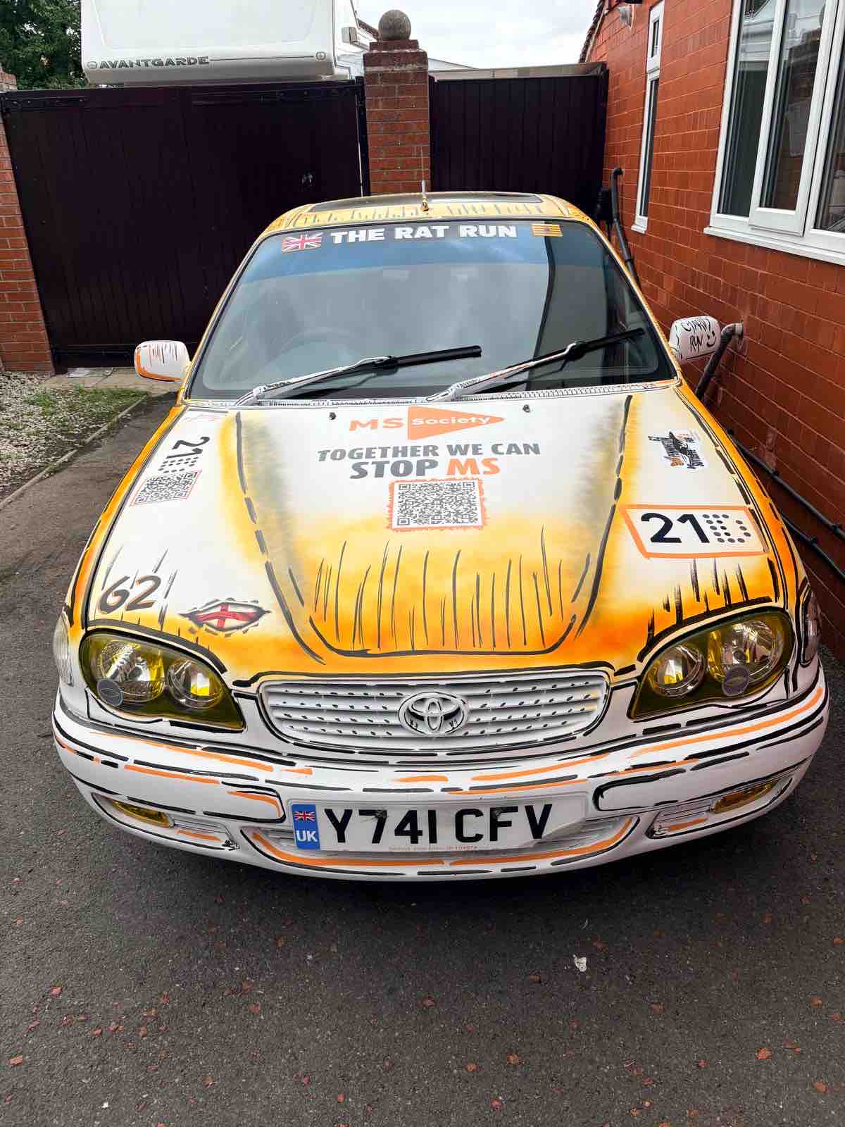 Multiple Sclerosis-The Rat Run convoy campaign photo, 5 of 12