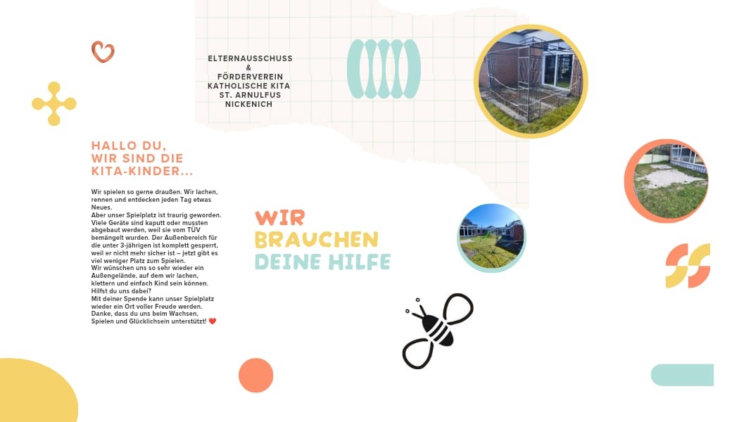Wir brauchen Hilfe für unseren Außenbereich der KiTa campaign photo, 2 of 6