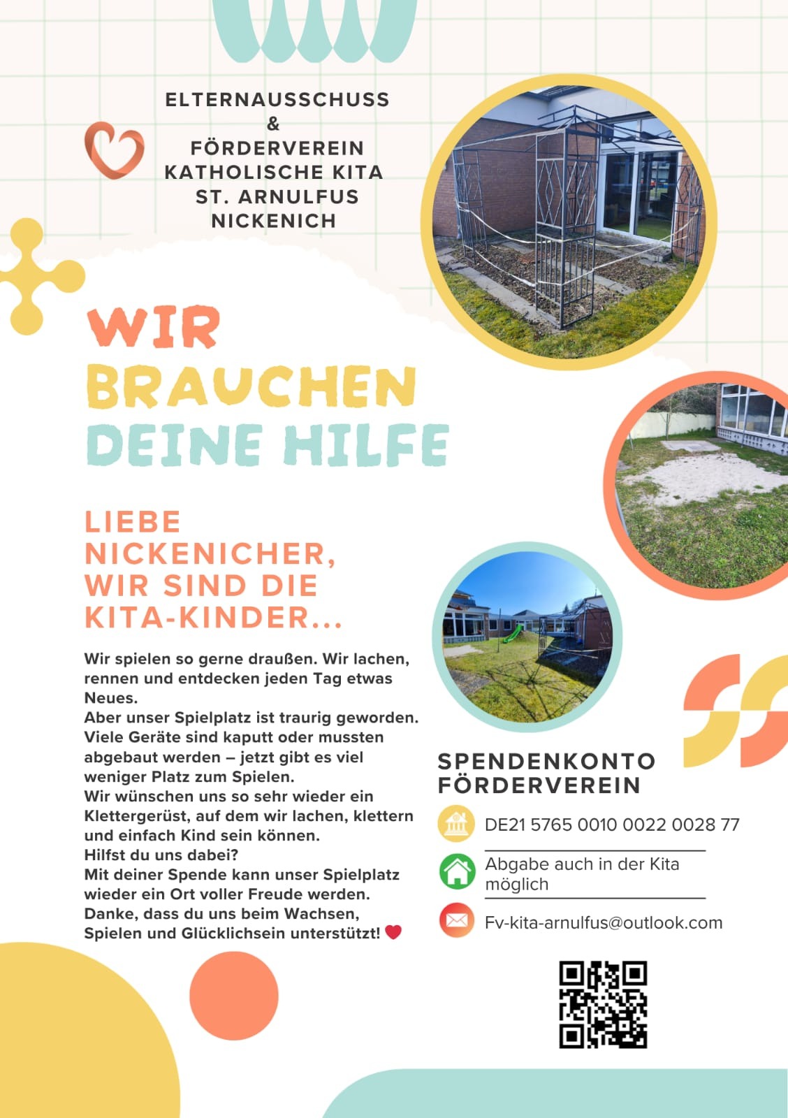 Wir brauchen Hilfe für unseren Außenbereich der KiTa campaign photo, 4 of 6