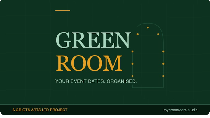 The Greenroom app. Every artist deserves a greenroom photo