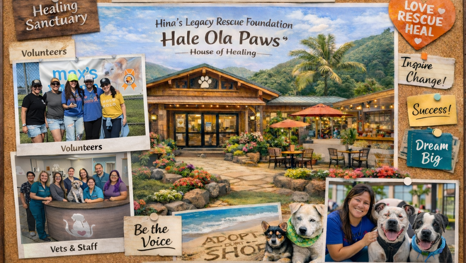 Hina's Legacy Rescue Foundation - Hale Ola Paws photo