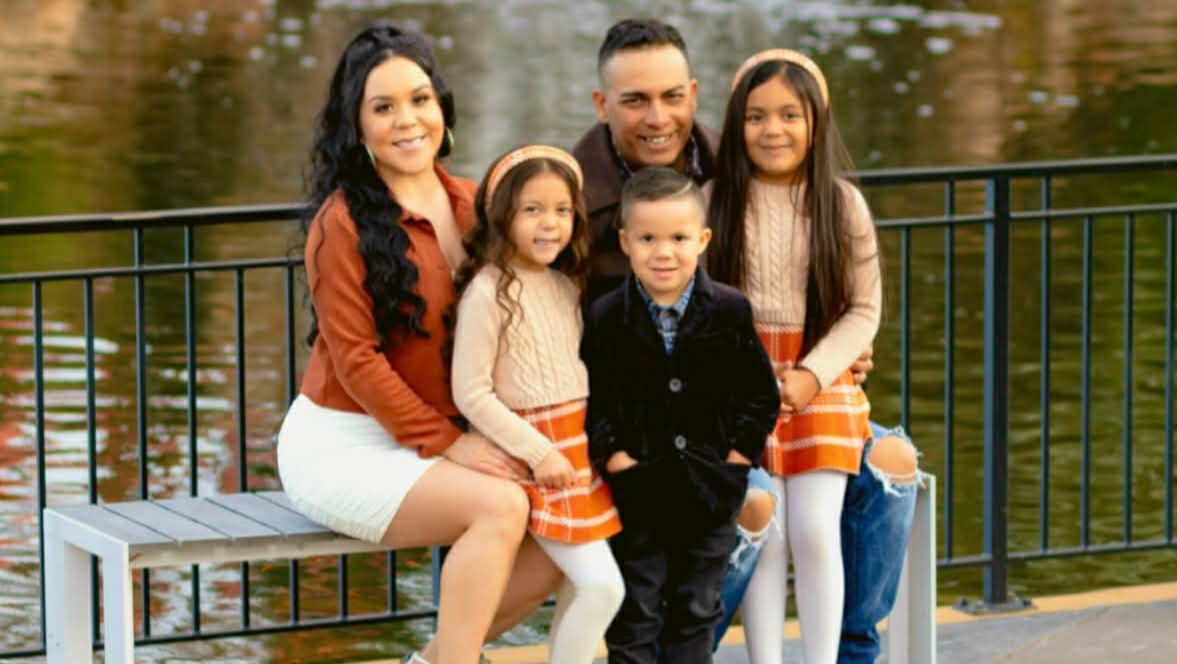 Support for David's family photo