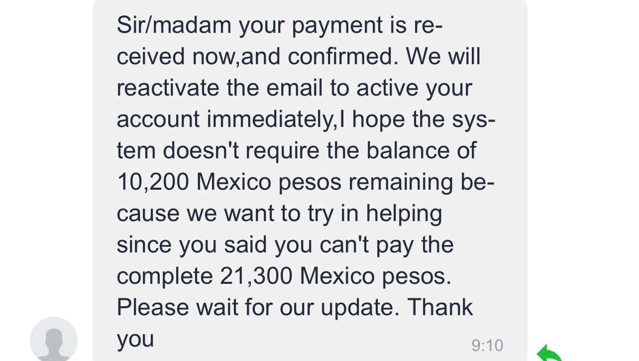 Dona para ayudarme a desbloquear mi cuenta de banco photo