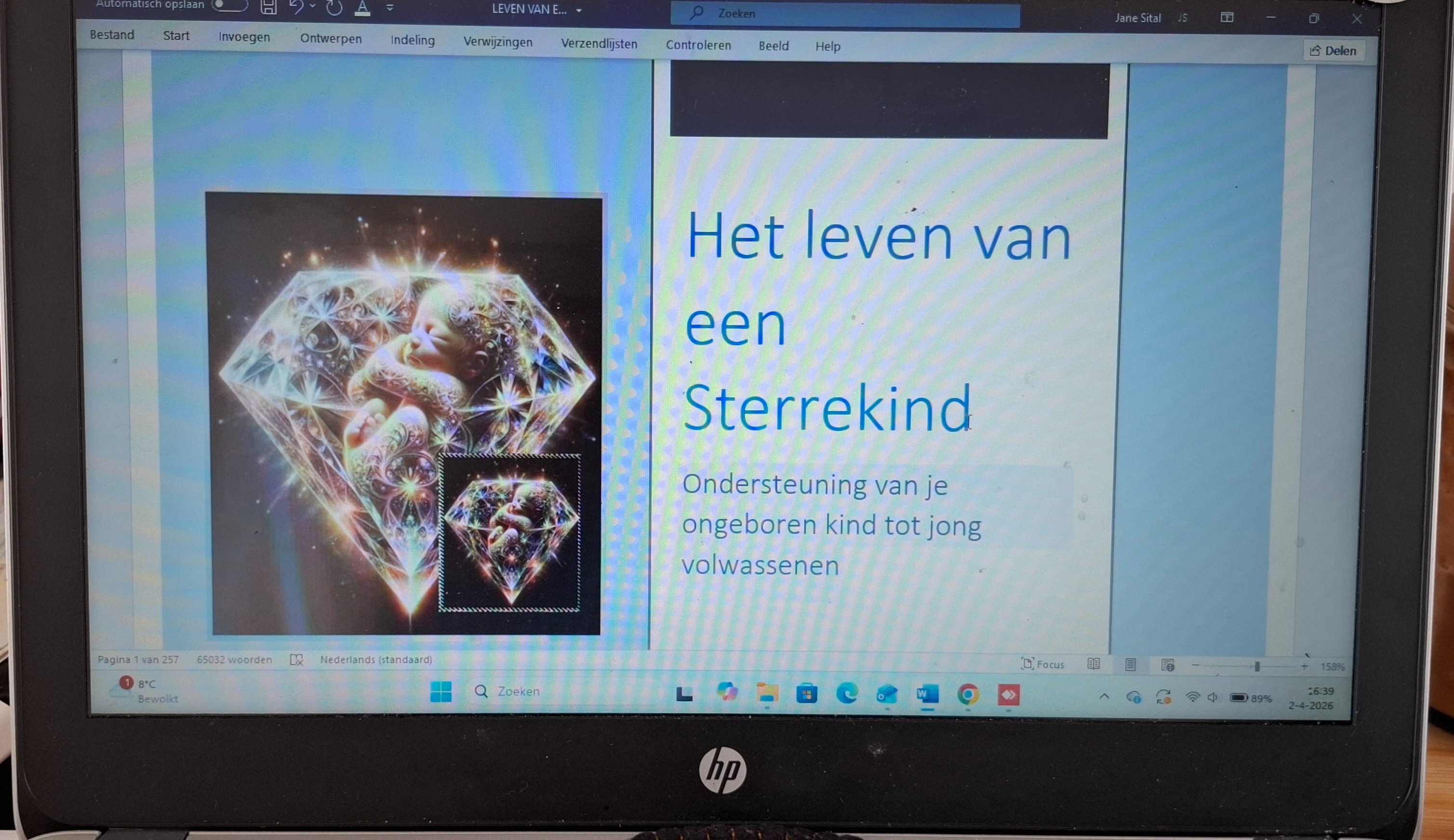 Foto van campagne Het boek leven van een Sterrekind te publiceren, 2 van 4