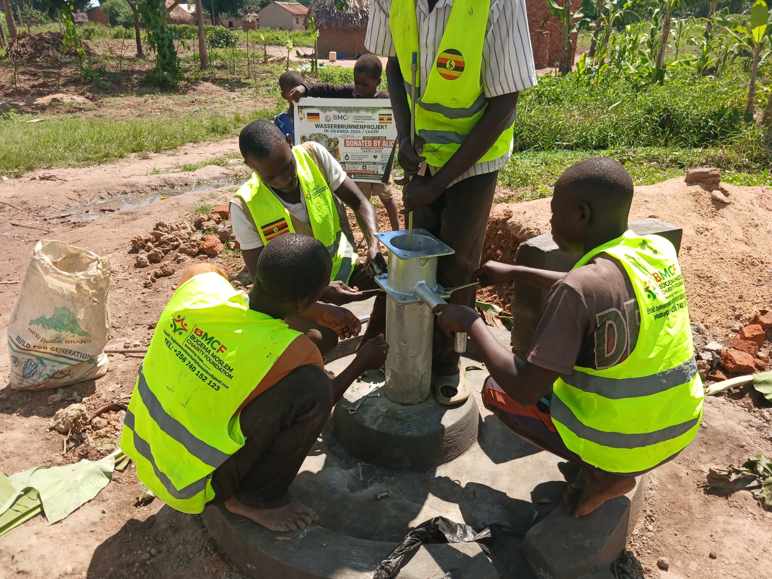 Projekt Trinkwasser: Brunnenbau in Uganda 2026 campaign photo, 8 of 12