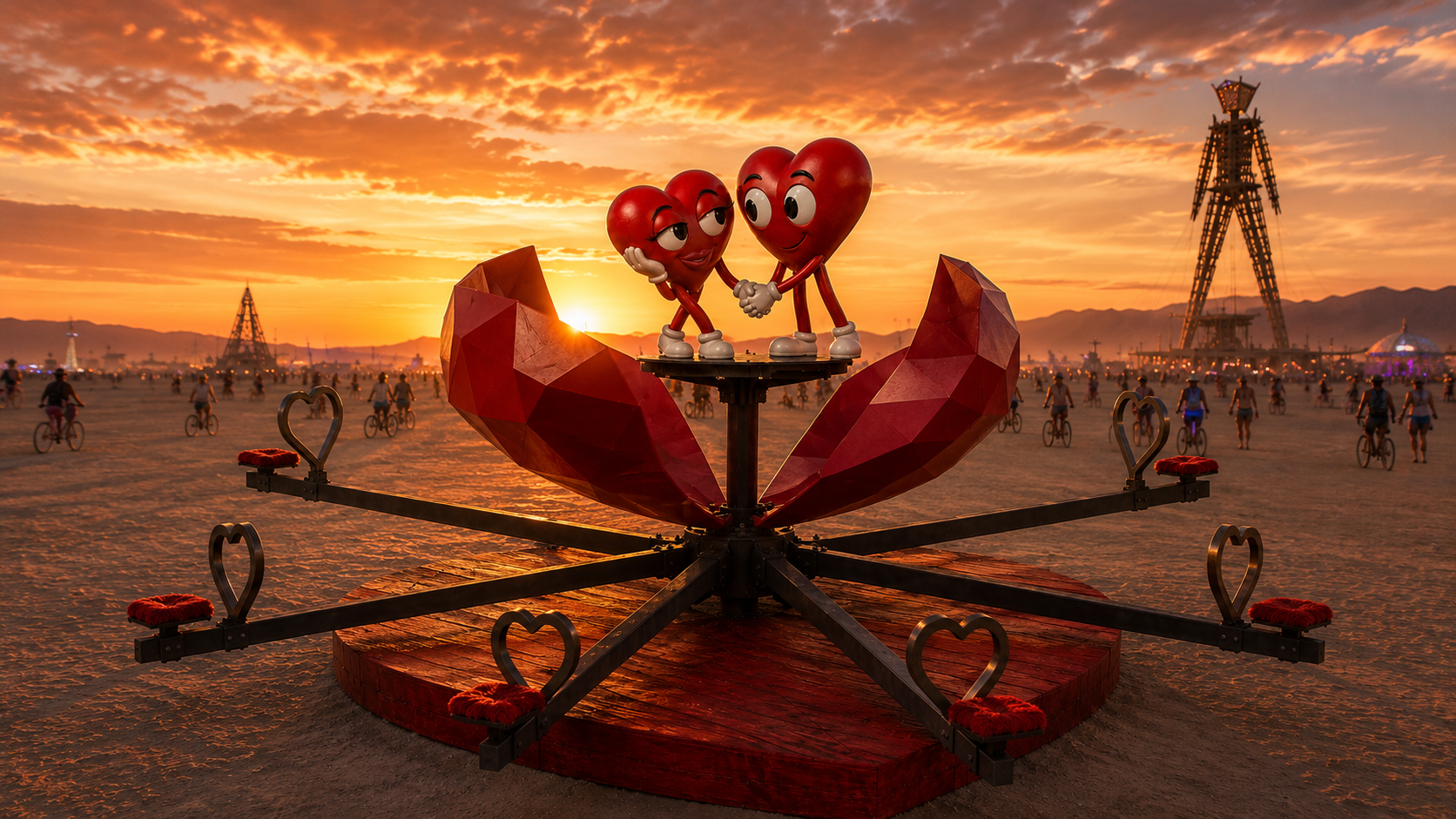 Fundraiser by Ali Ardie : The Race of Hearts: BurningMan Honoraria