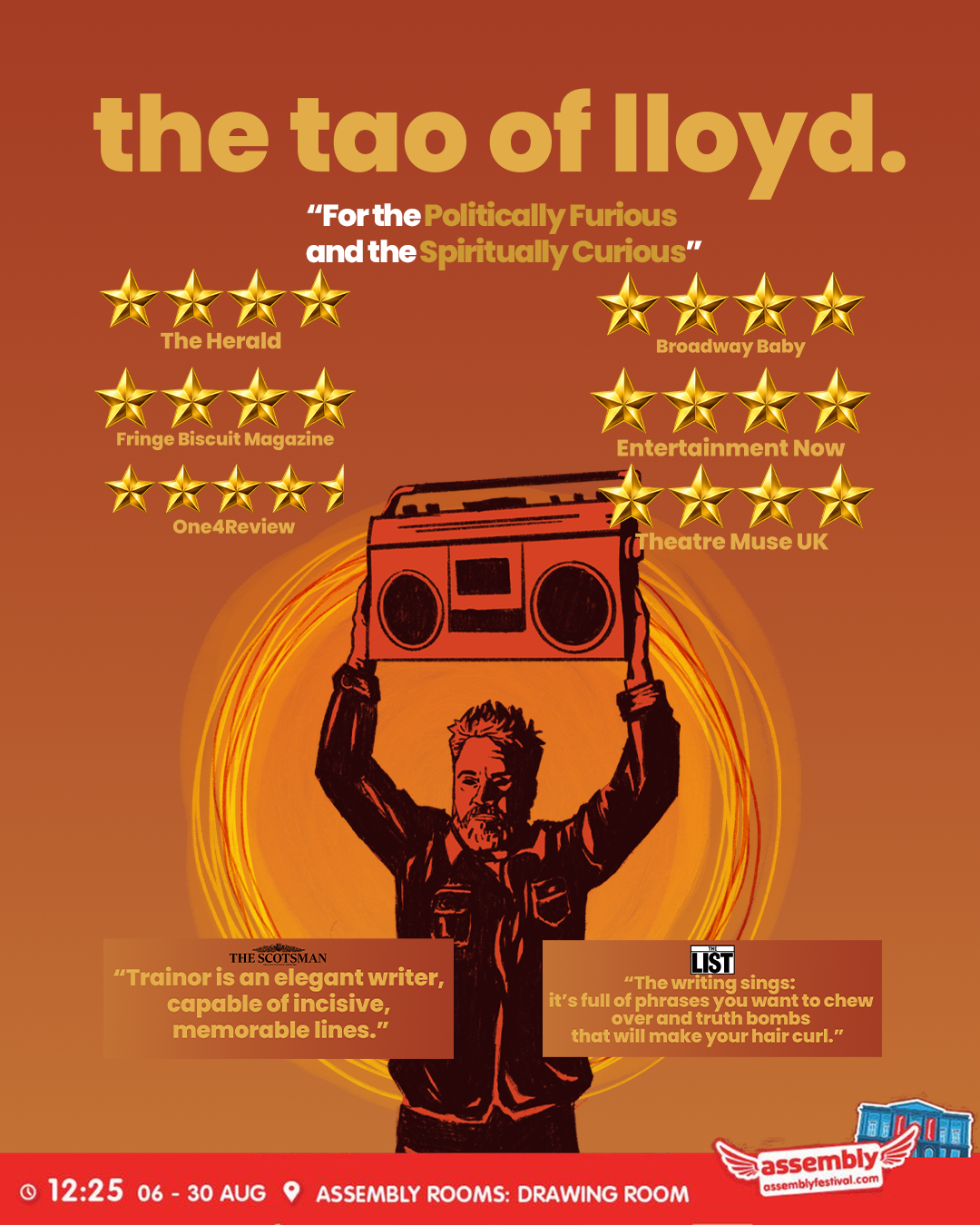 Help Me Take The Tao of Lloyd to Edinburgh campaign photo, 7 of 8